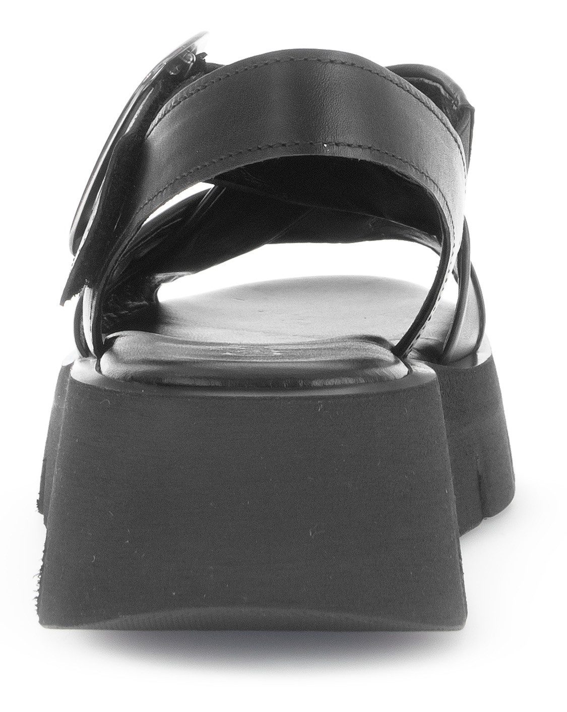 Gabor Sandalette, Plateau, Sommerschuh, Riemchensandale mit großer Zierschn günstig online kaufen