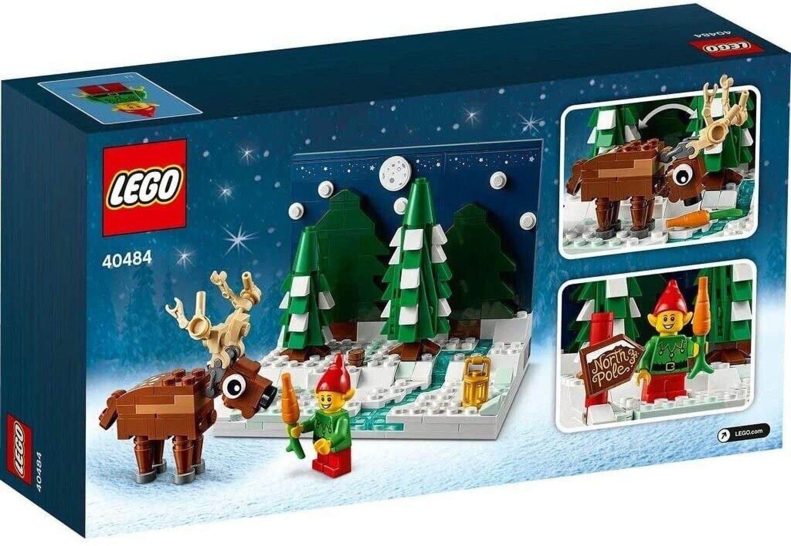 LEGO® LEGO® 40484 Vorgarten des Weihnachtsmanns Konstruktionsspielsteine, ( günstig online kaufen