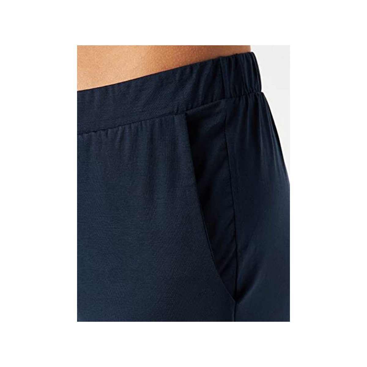 Schiesser Shorts dunkel-blau (1-tlg) regular nachtblau