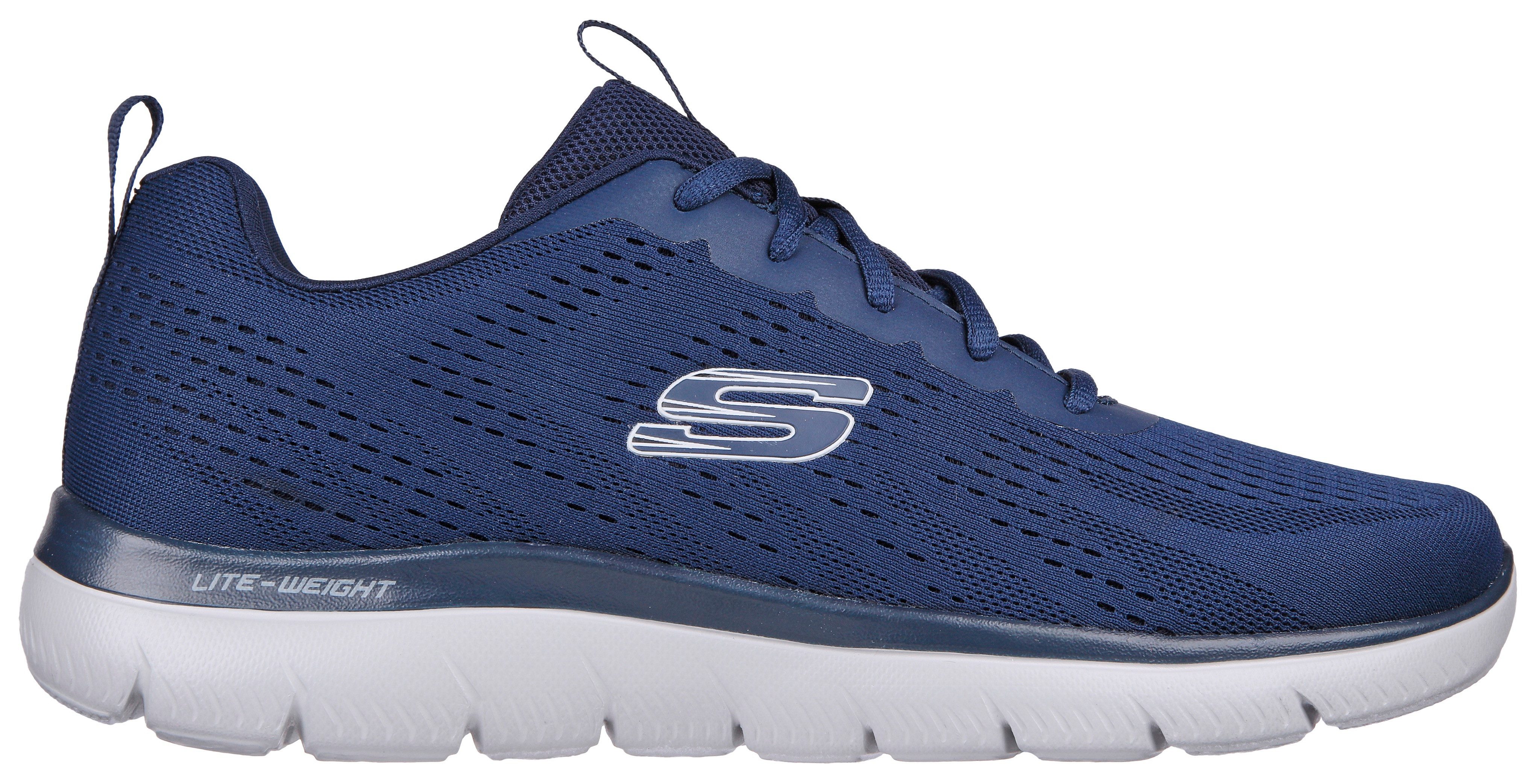 Skechers SUMMITS-TORRE Sneaker, Freizeitschuh, Trainingsschuh, Schnürschuh mit Memory Foam