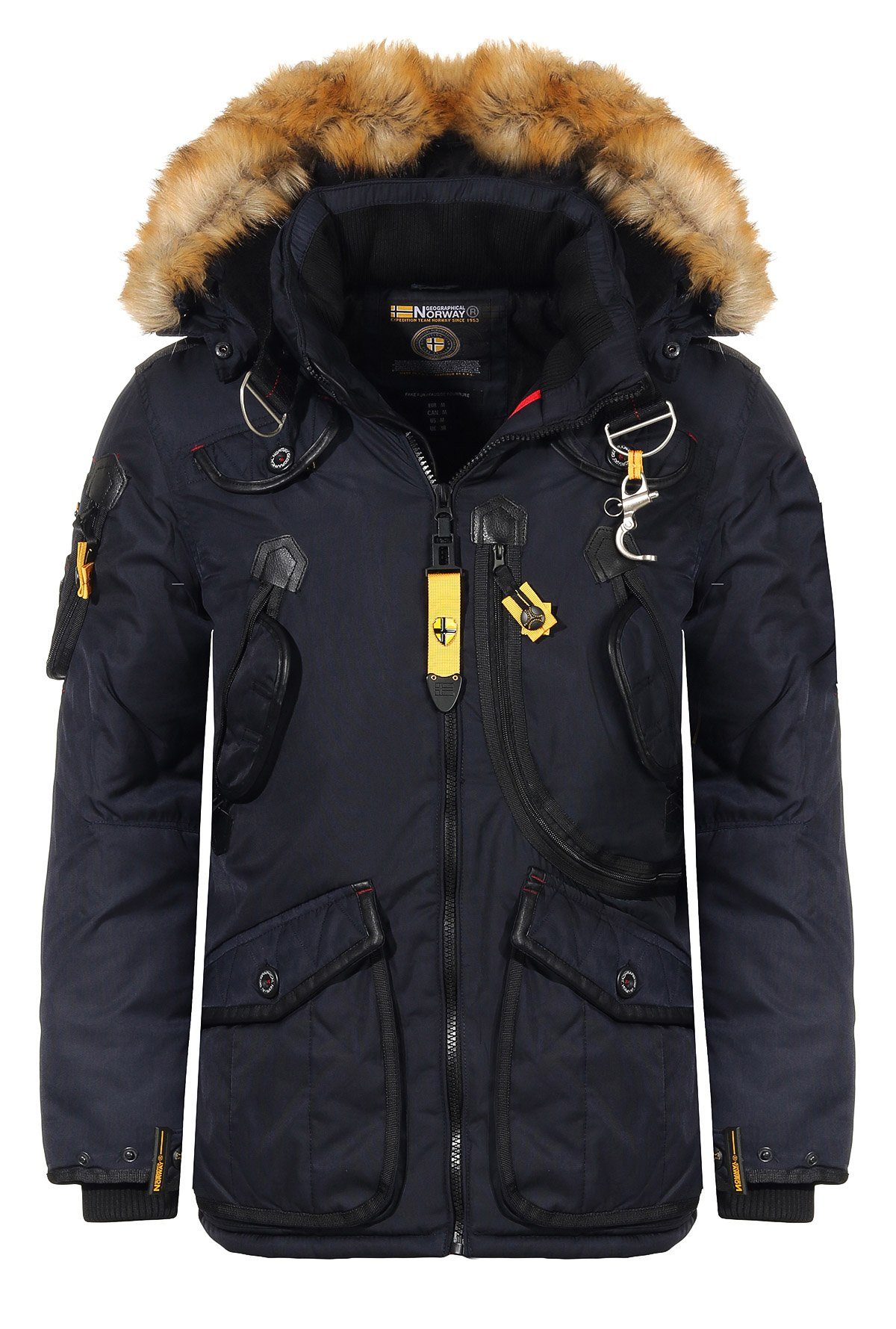 Geographical Norway Winterjacke Herren Multifunktionsparka mit günstig online kaufen