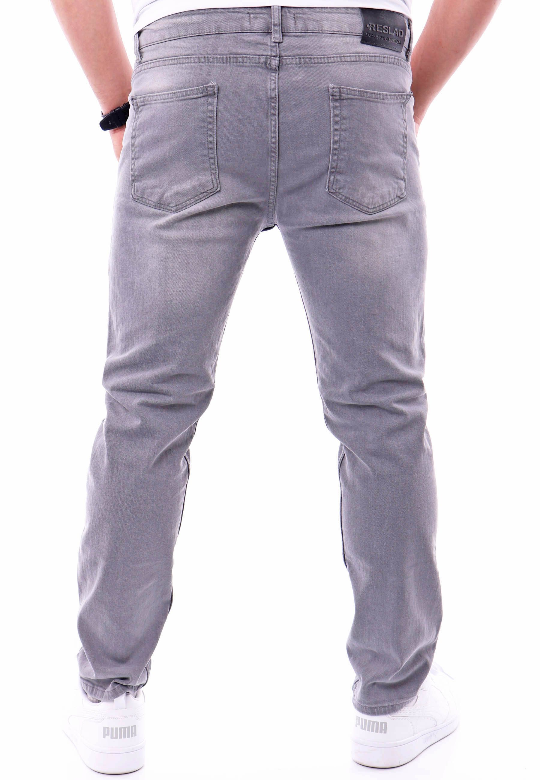 Reslad Stretch-Jeans Reslad Jeans-Herren Slim Fit Basic Style Stretch-Denim Jeans-Hose Stretch Jeans-Hose Slim Fit