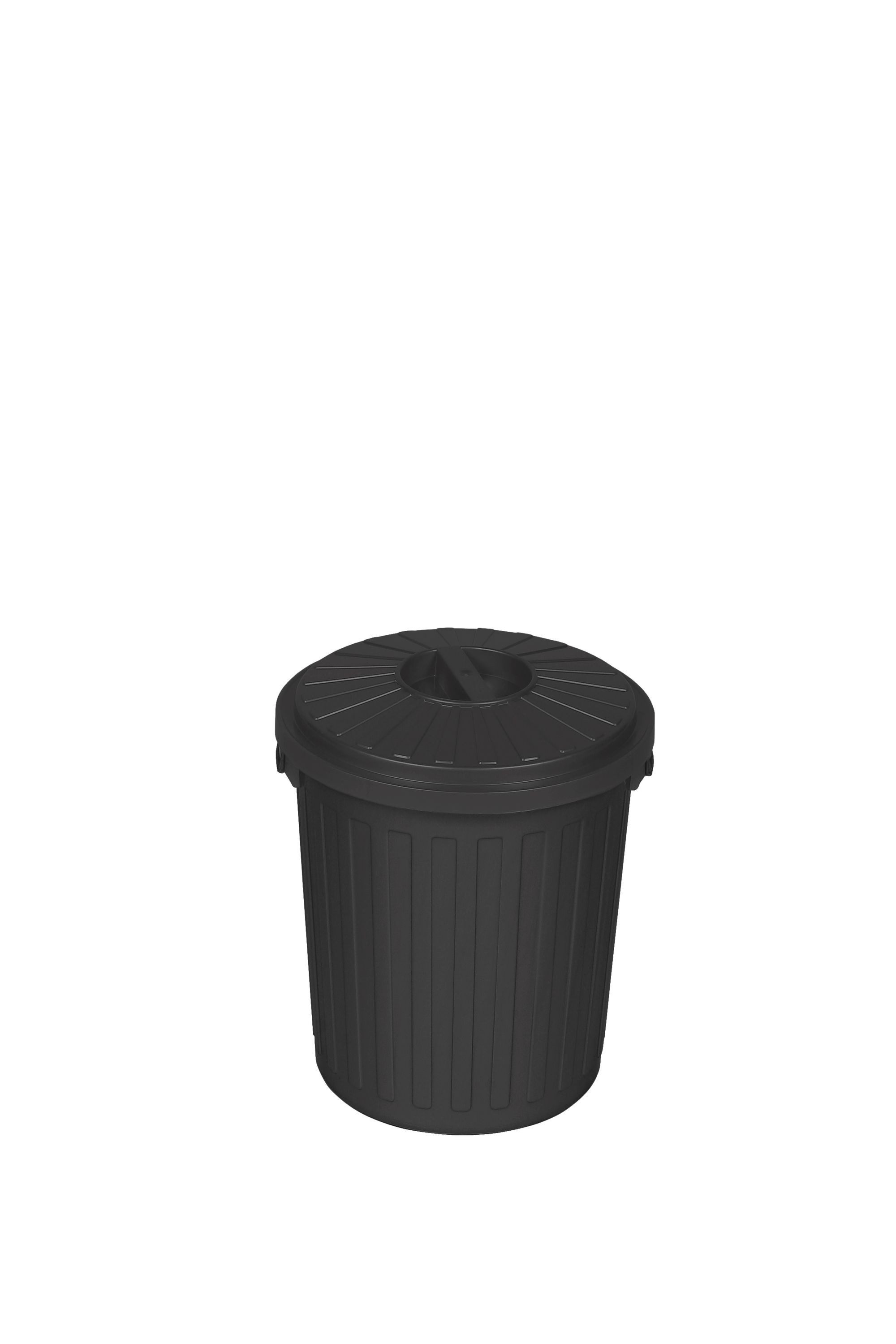 keeeper Mülleimer Keeeper Mülltonne mit Deckel 7 Liter grau