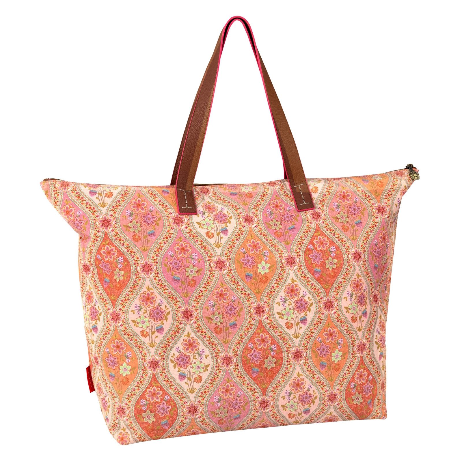 PiP Studio Tragetasche Tilda Tote Bag Large Ornamento, mit Metallpatch auf der Vorderseite
