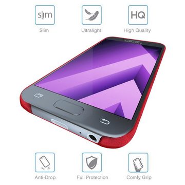 CoolGadget Handyhülle Backcover Schutzhülle für Samsung Galaxy A5 2017 5,2 Zoll, Ultra Slim Handy Hülle für Samsung A5 2017 Case Bumper