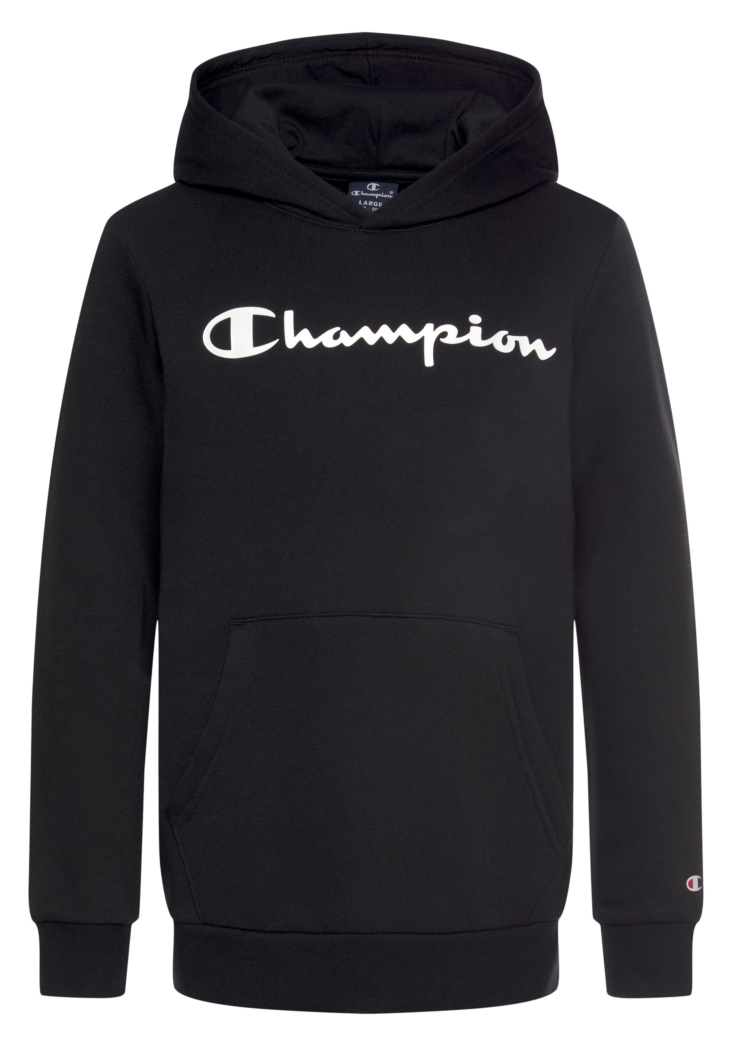 Champion Kapuzensweatshirt Hooded schwarz Sweatshirt