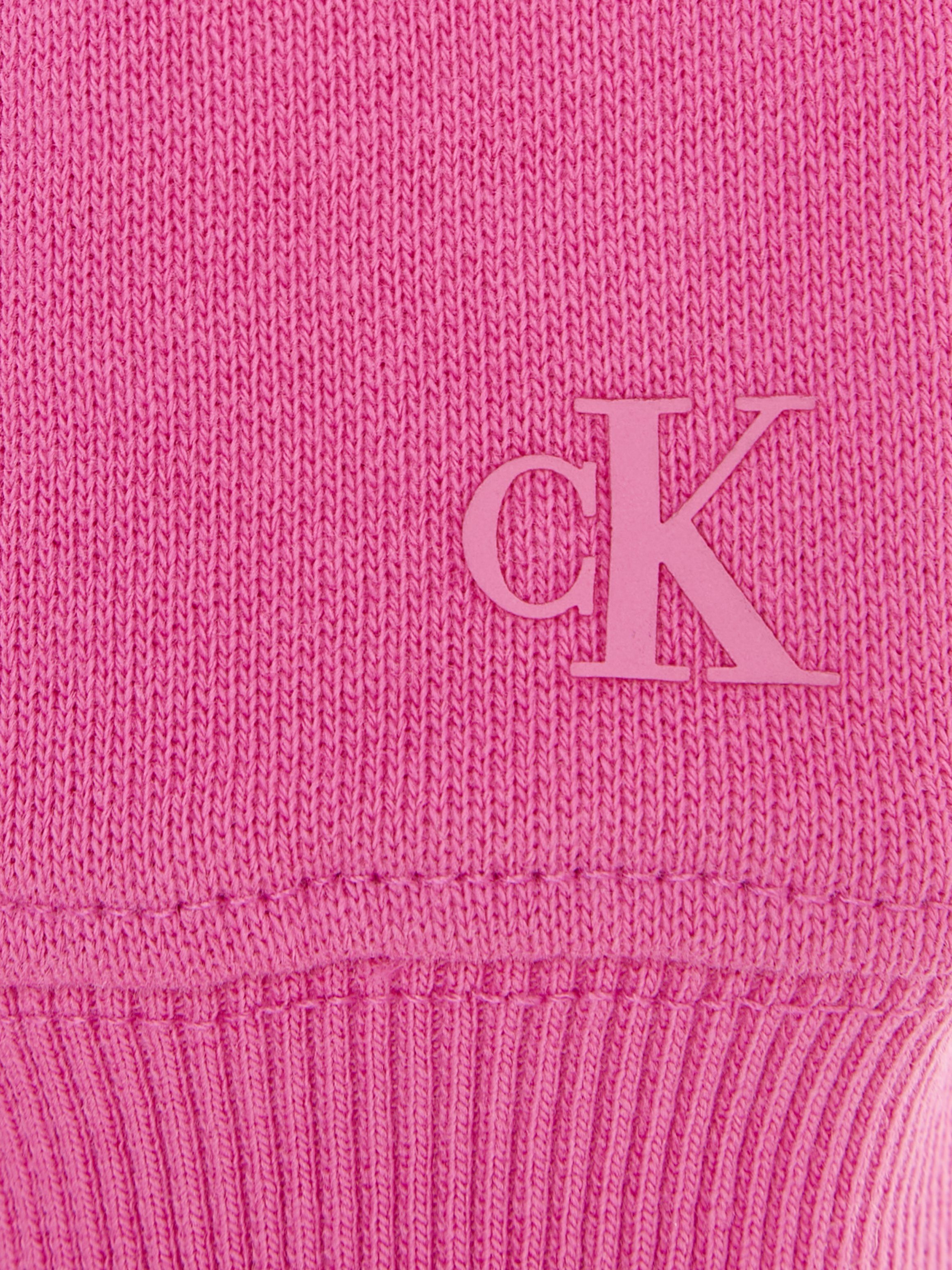 Calvin Klein Jeans Sweatkleid PUFF Jahre 16 für HOODIE bis LS LOGO Kinder DRESS HERO