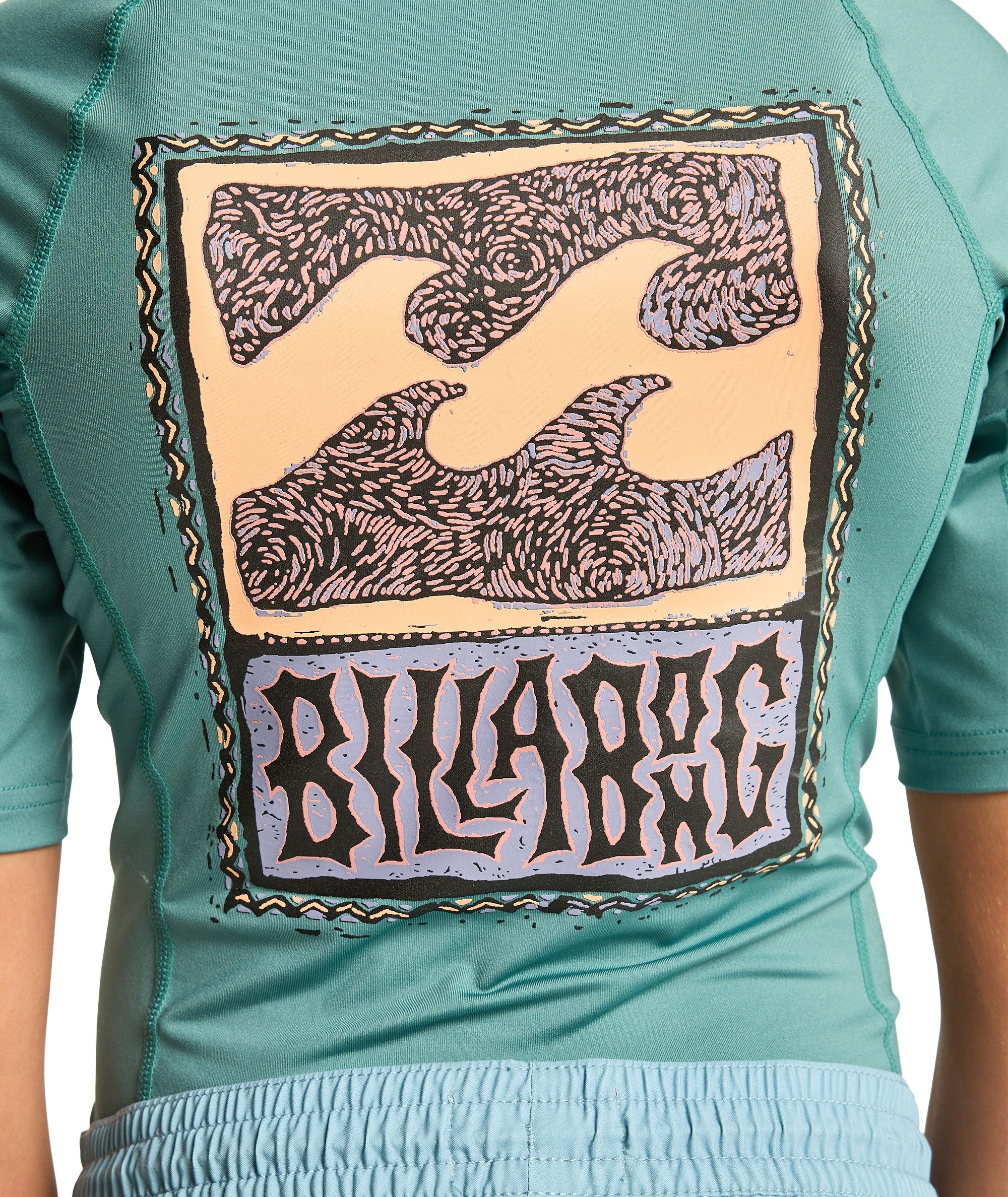 Billabong Strandshirt RE ISHORT SLEEVEUE SHORT SLEEVE BOY für Kinder und Jugendliche geeignet, mit Elasthan-Anteil – Bild 5 von 5