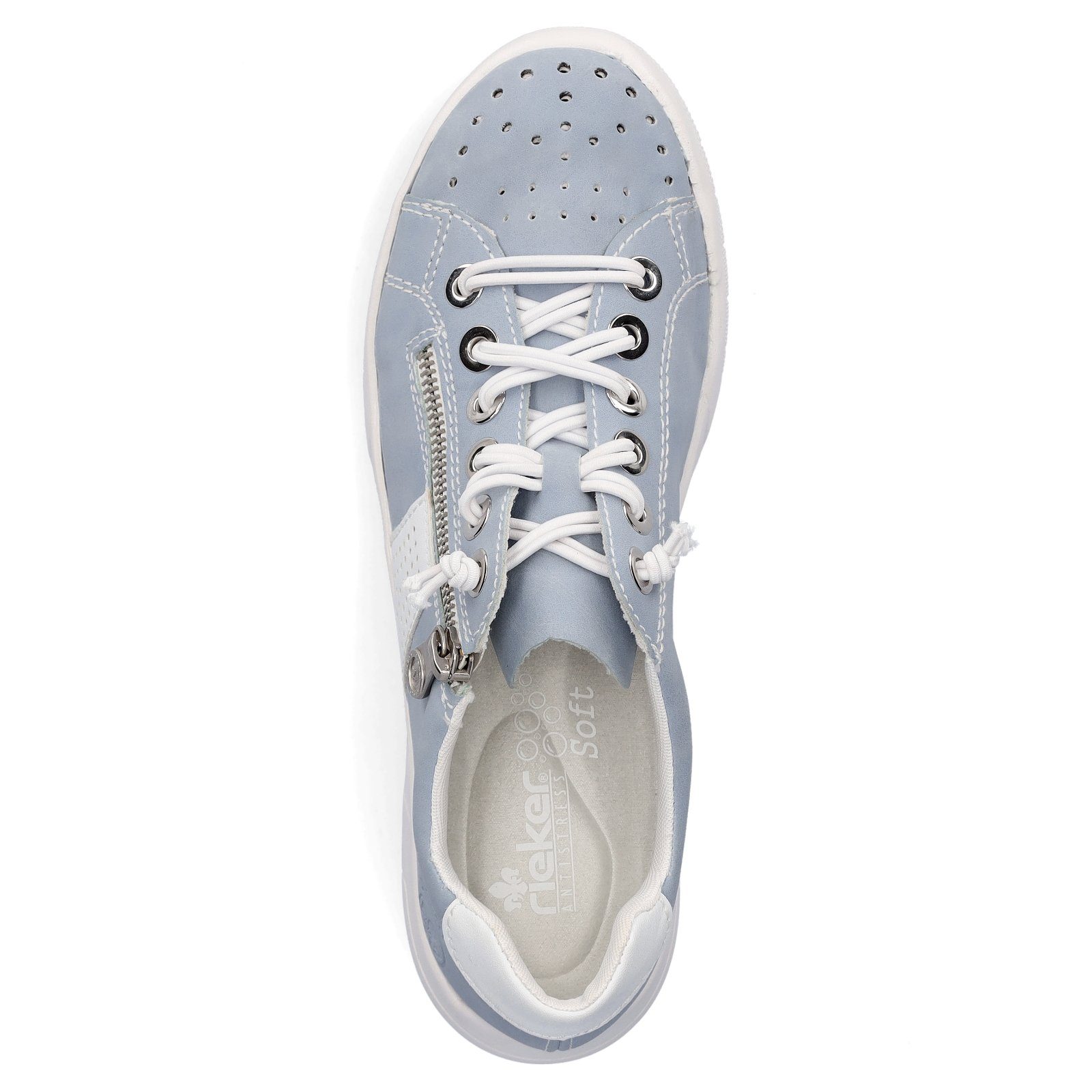 Rieker Sneaker hellblau Rieker Damen Sneaker