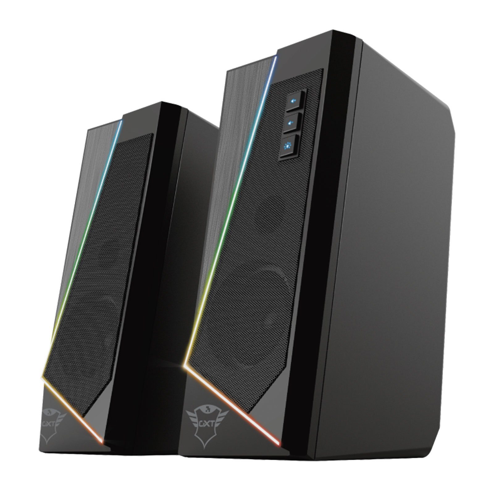 Trust GXT 609 Zoxa RGB Illuminated Lautsprecher Set PC-Lautsprecher