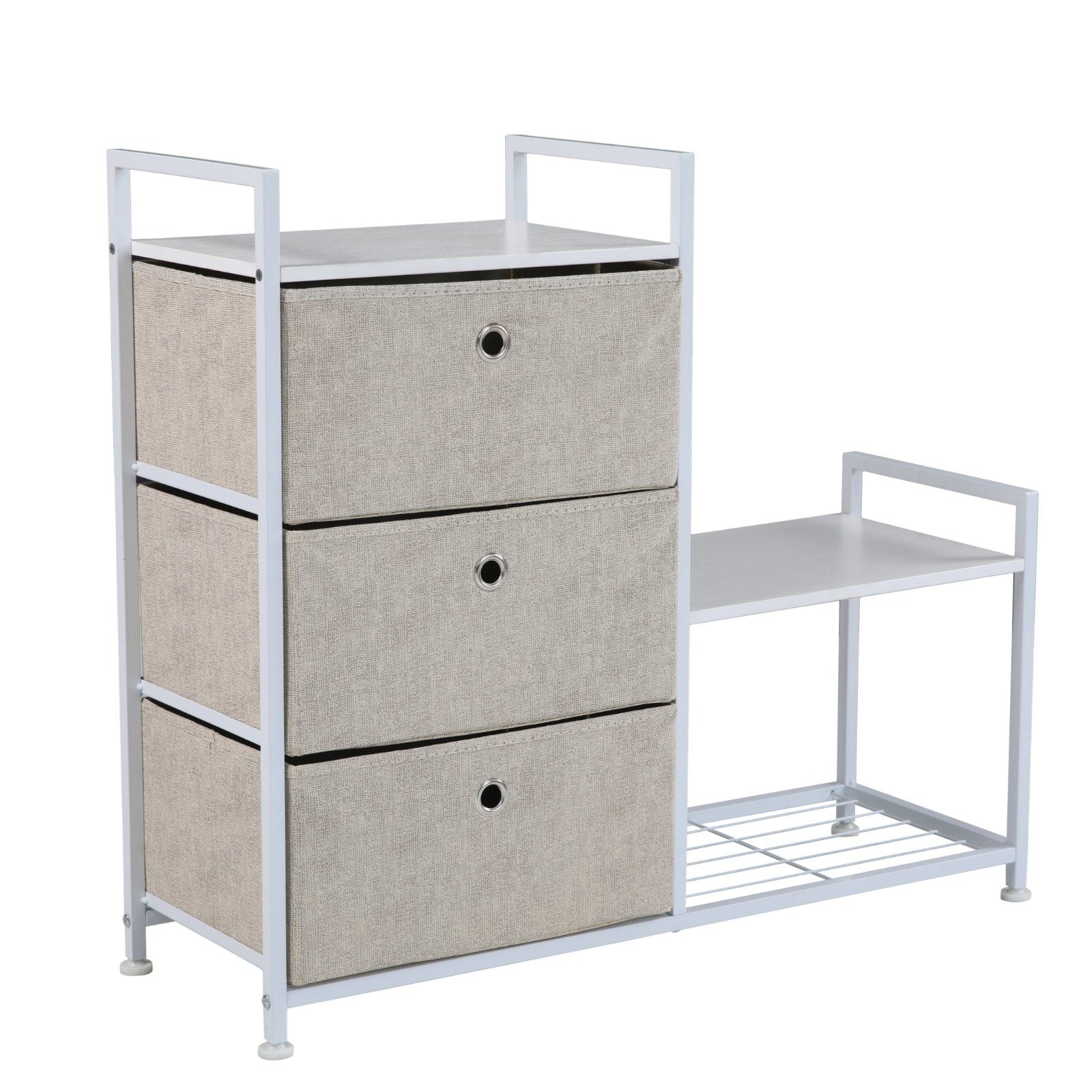 SVITA Sideboard RUNA, Metall-Regal, Schuhregal, Aufbewahrung, günstig online kaufen