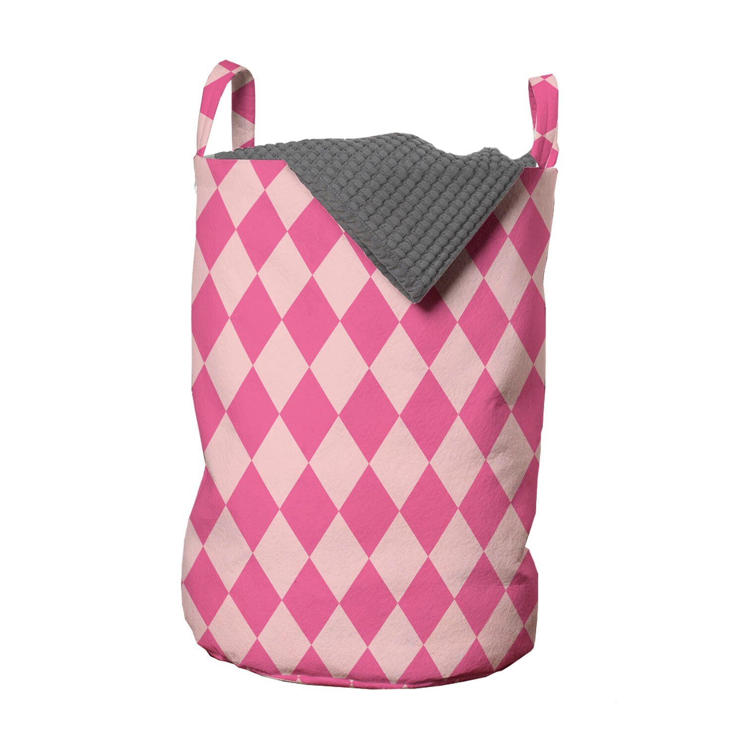 Abakuhaus Wäschesäckchen für Griffen feminine Argyle Rhombus Kordelzugverschluss mit geometrische Wäschekorb Waschsalons