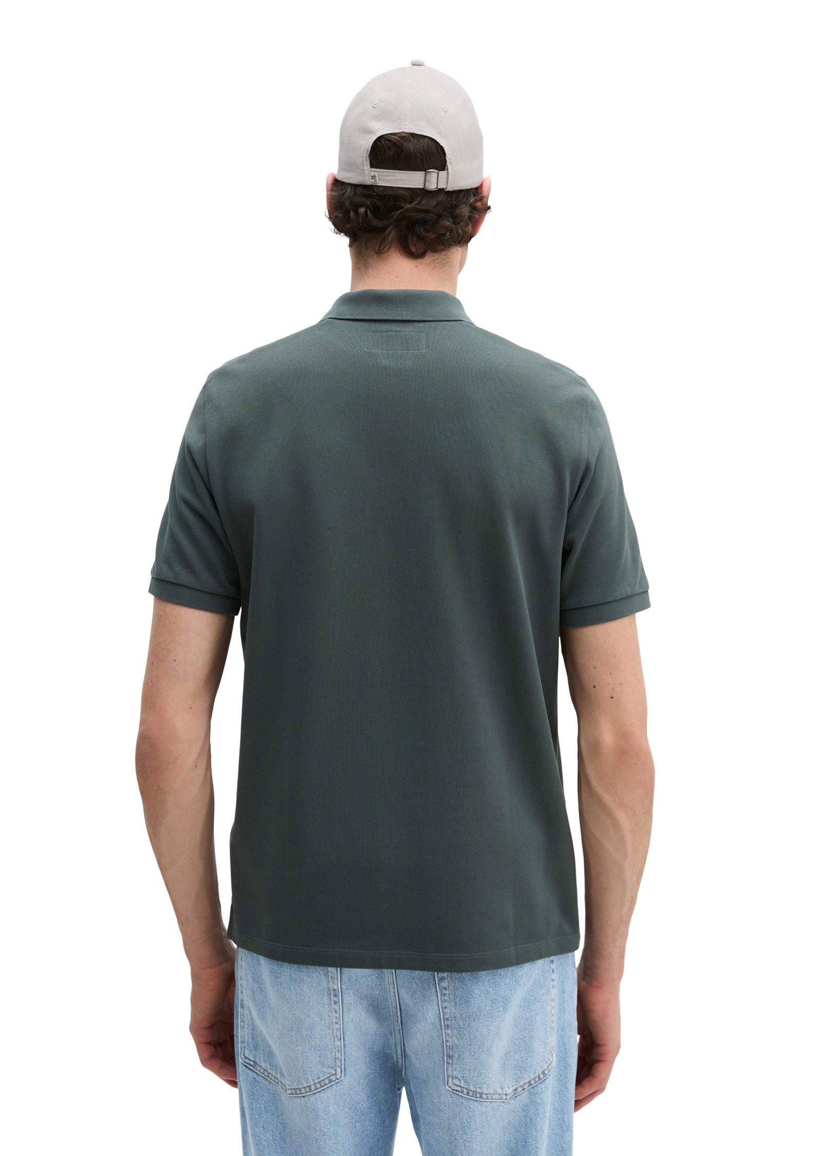 Marc O'Polo Poloshirt mit kleiner Label-Stickerei günstig online kaufen