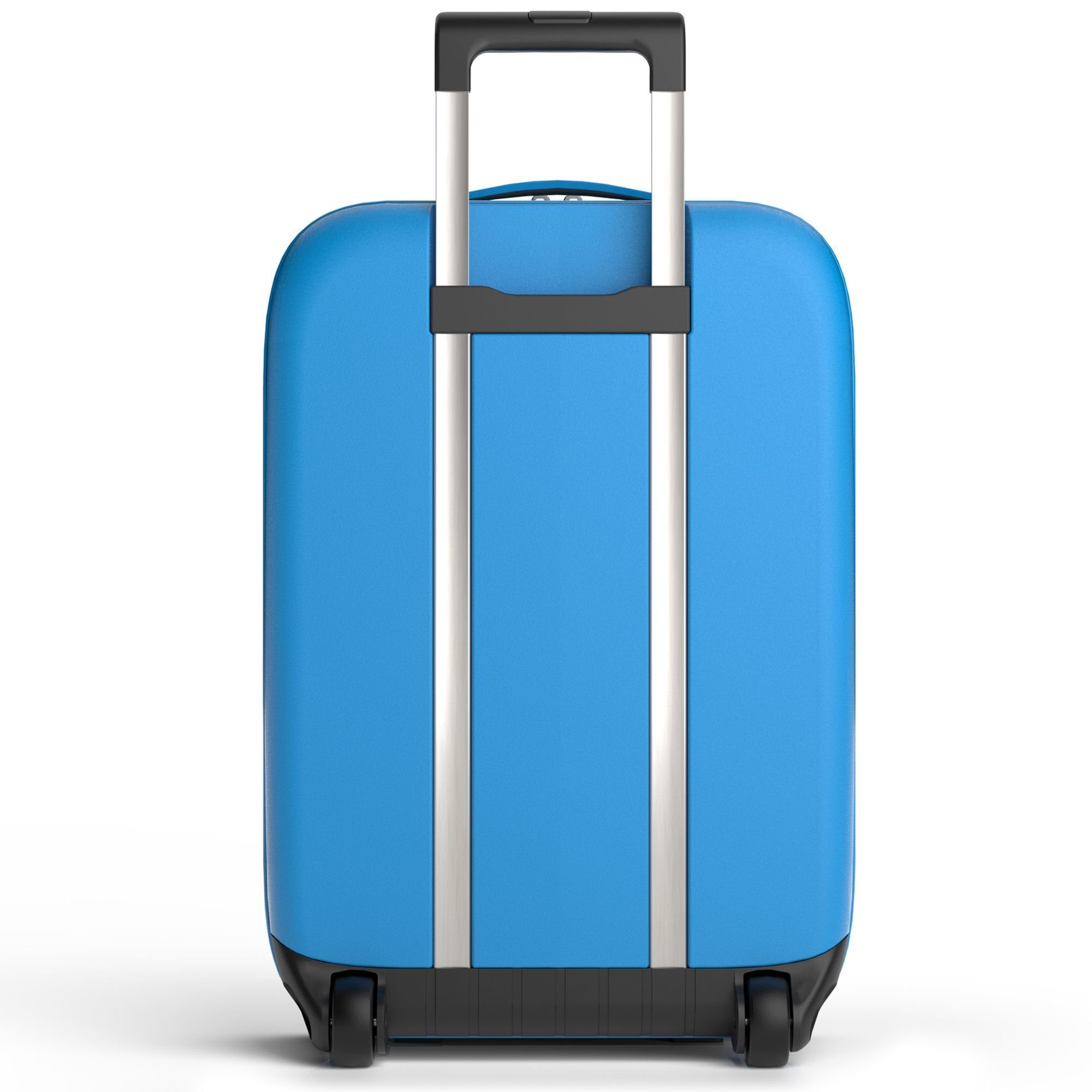 Rollink Hartschalen-Trolley Aura, 2 Rollen, Polycarbonat blue dive