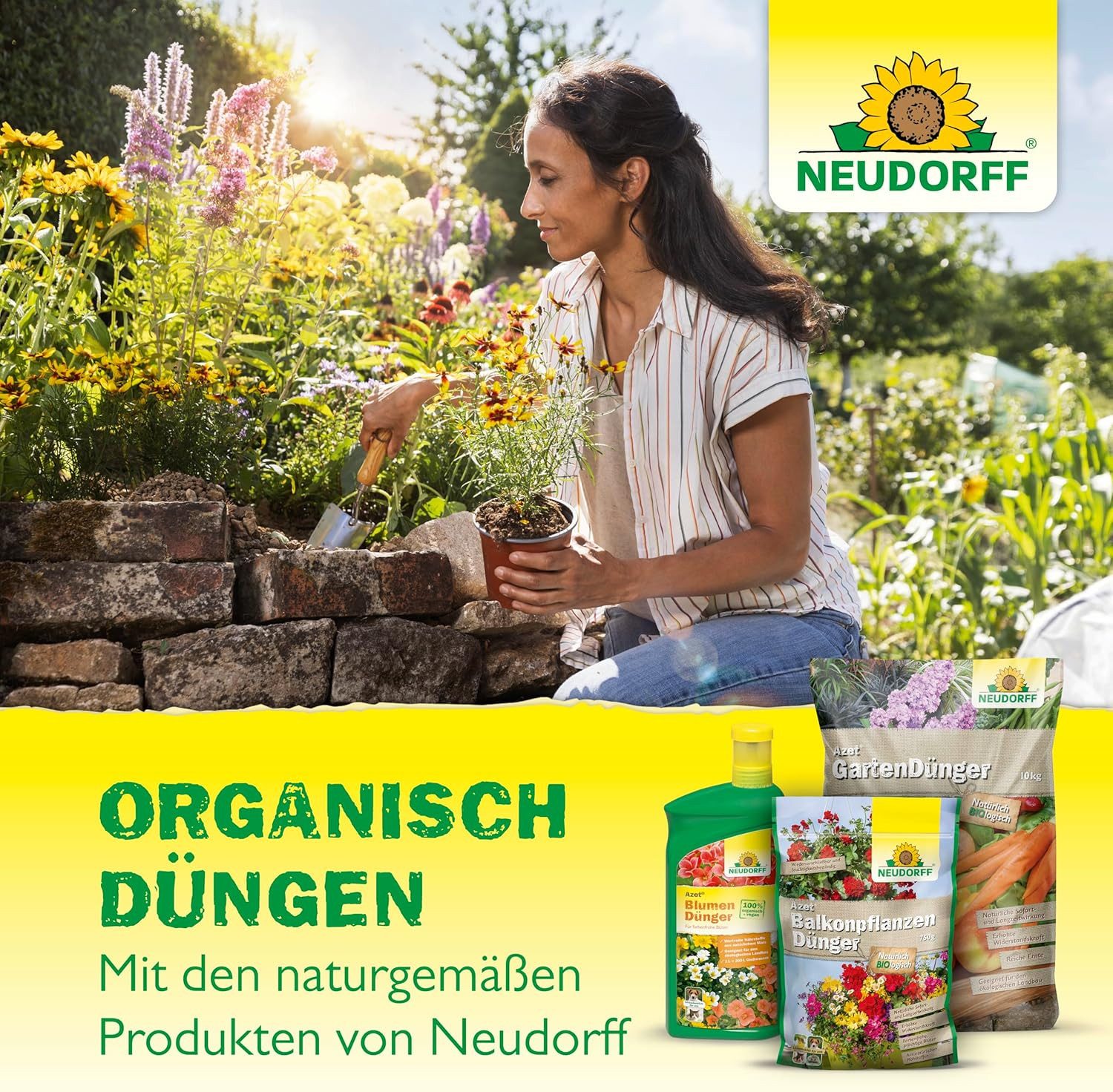 Neudorff Gemüsedünger Azet TomatenDünger 750 g, 0,75 kg