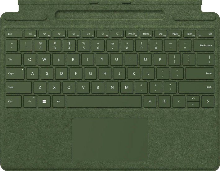 Microsoft Surface Pro Signature Tastatur mit Touchpad, Fn-Tasten, Windows -Sperrtaste