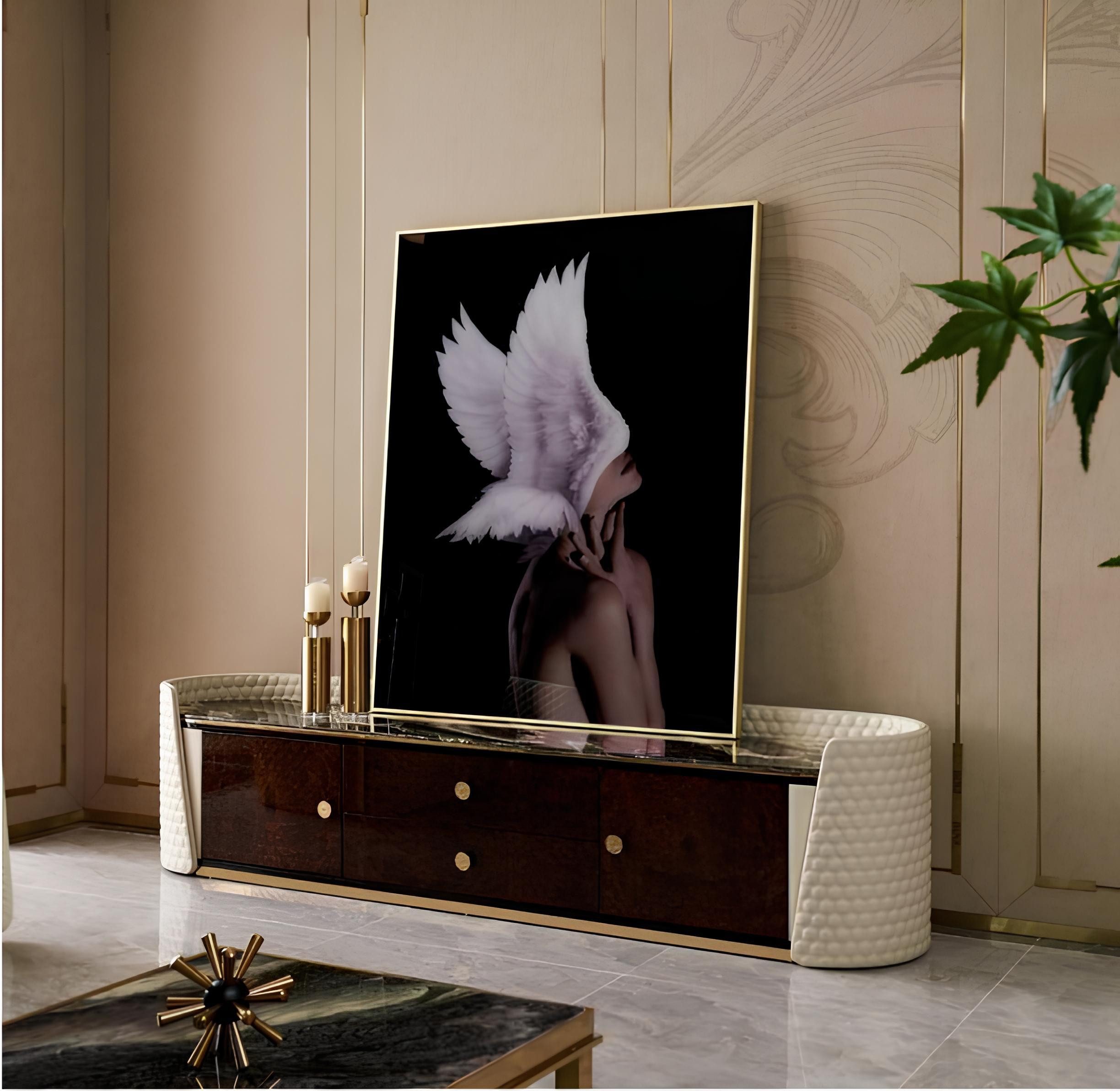 JVmoebel Lowboard Designer RTV-TV-Anrichte aus hochwertigem Material in modernem Design (Sideboard), Made in Europa