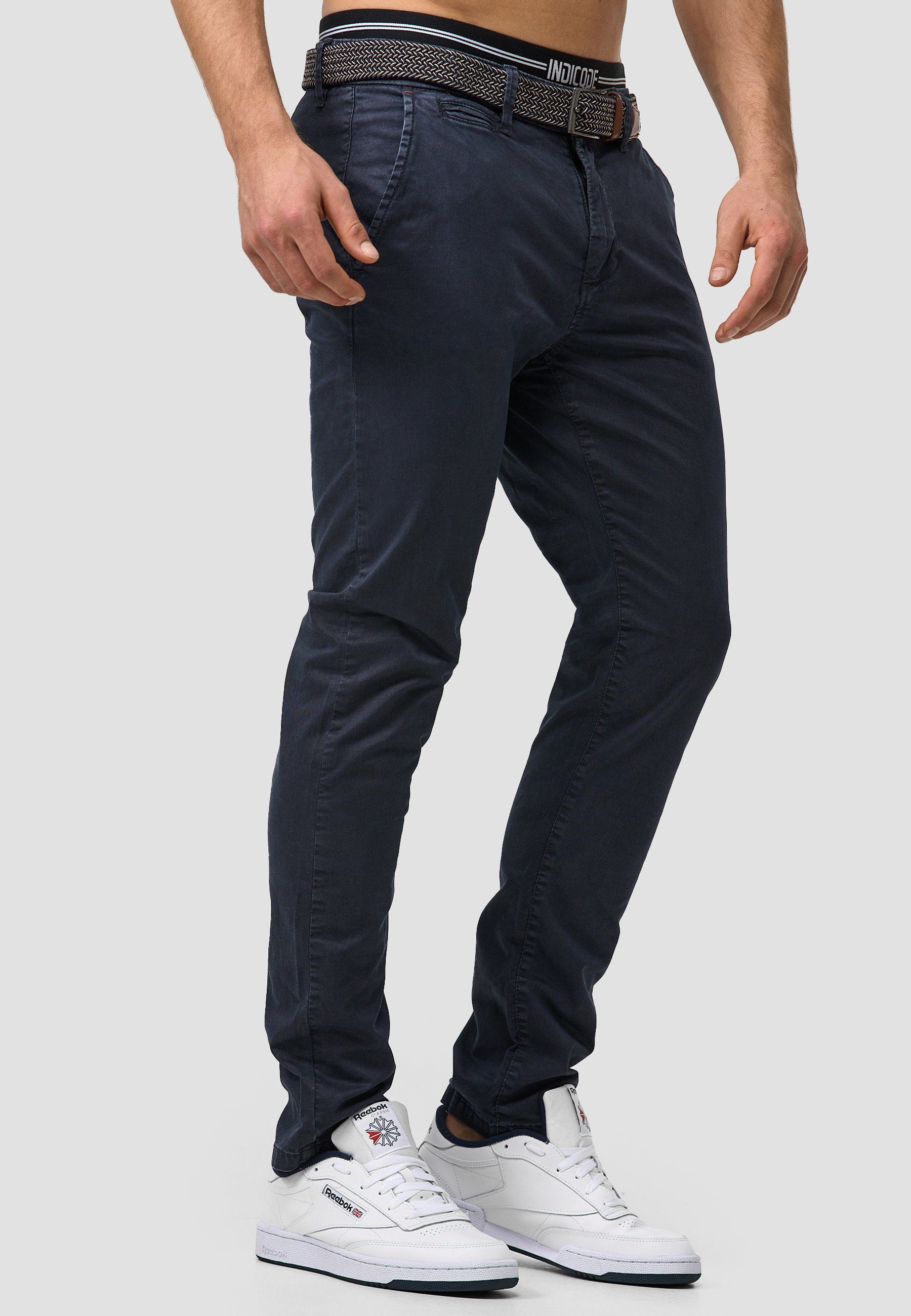 Chinoshorts Navy Waller Indicode