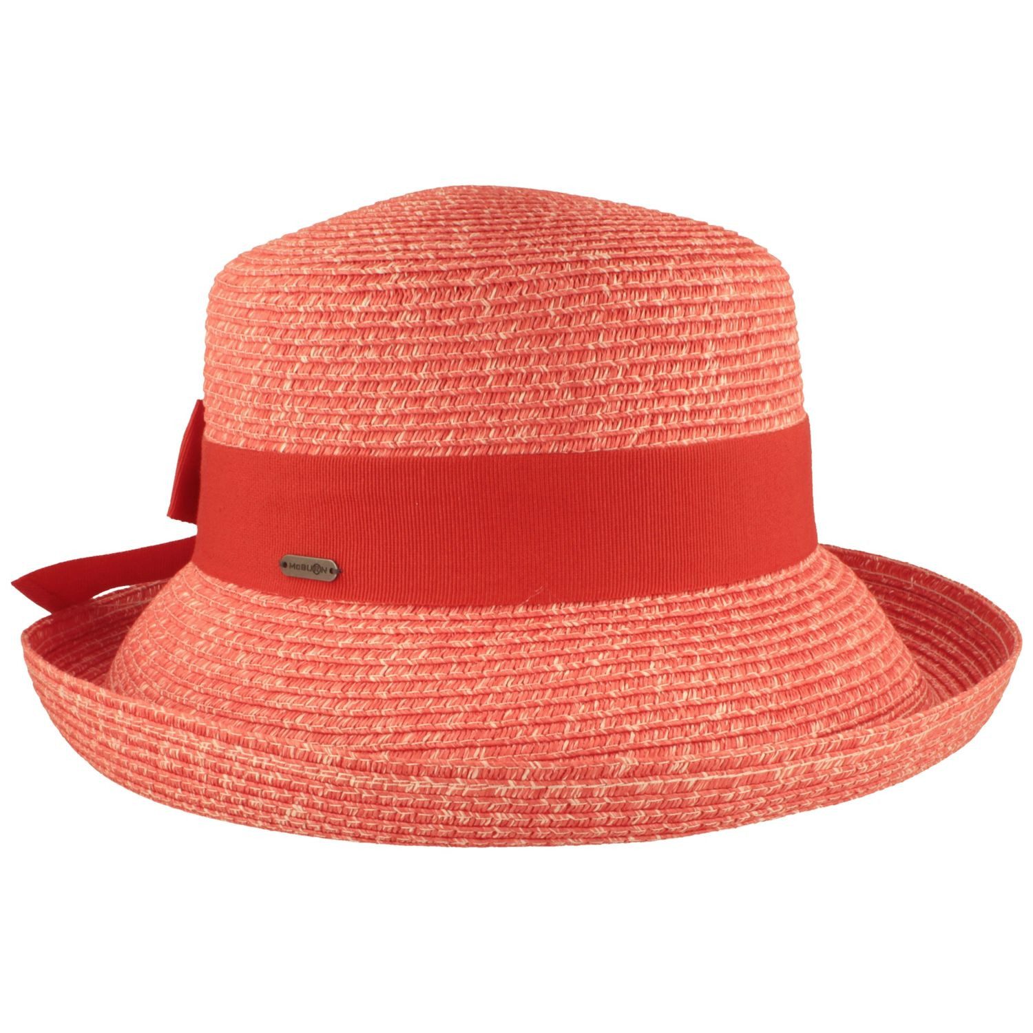 McBurn Strohhut Knautschbare Papier Bolero Glocke