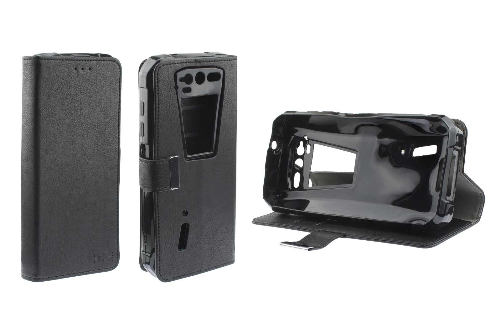 caseroxx Handytasche Bookstyle-Case für Unihertz Tank (Einzelartikel, 1-tlg., Bookstyle-Case), mit Kreditkartenfächern