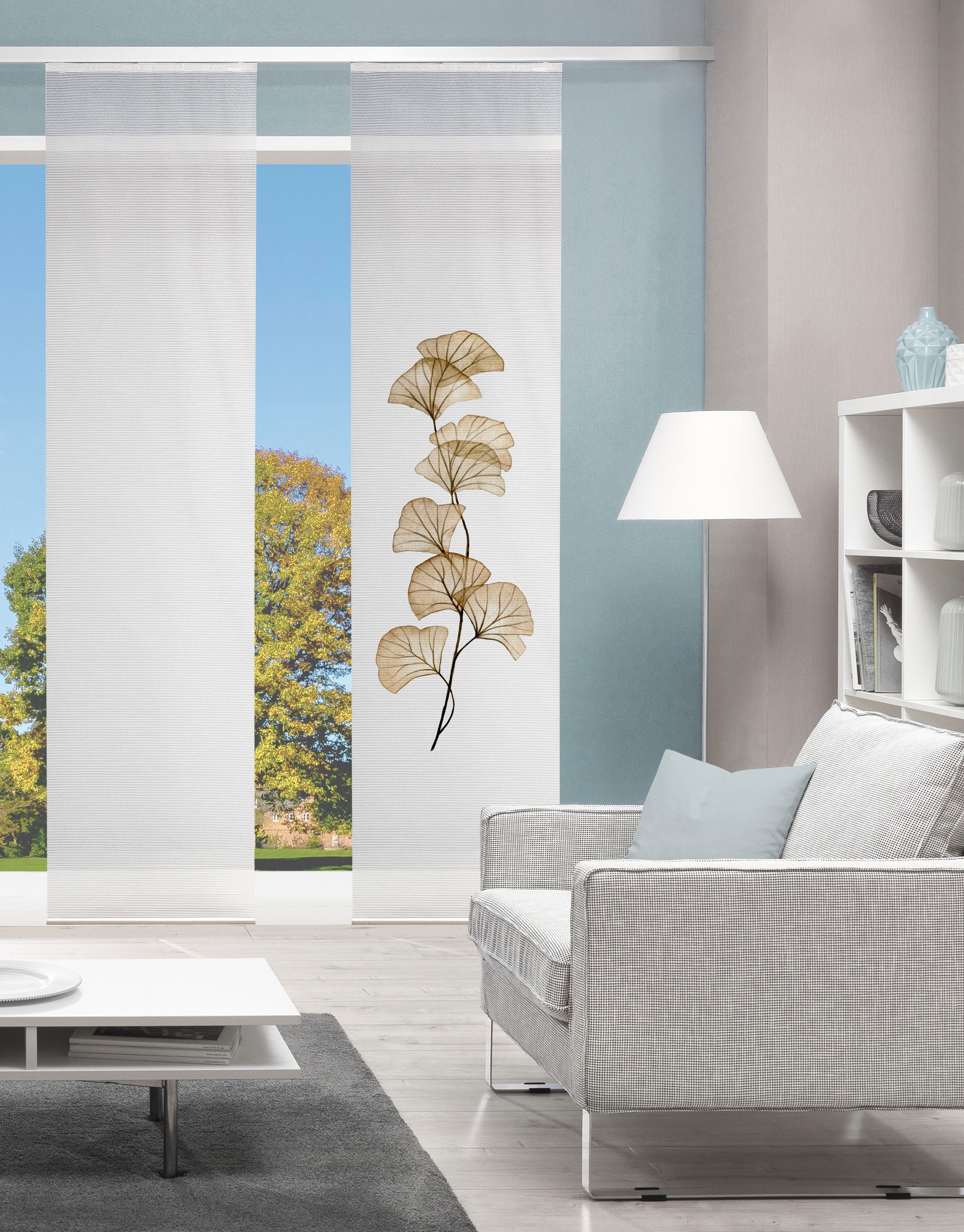 Vision S Schiebegardine "BERTO" Paneelwagen 1 Stk. tlg. Schiebevorhang digi günstig online kaufen