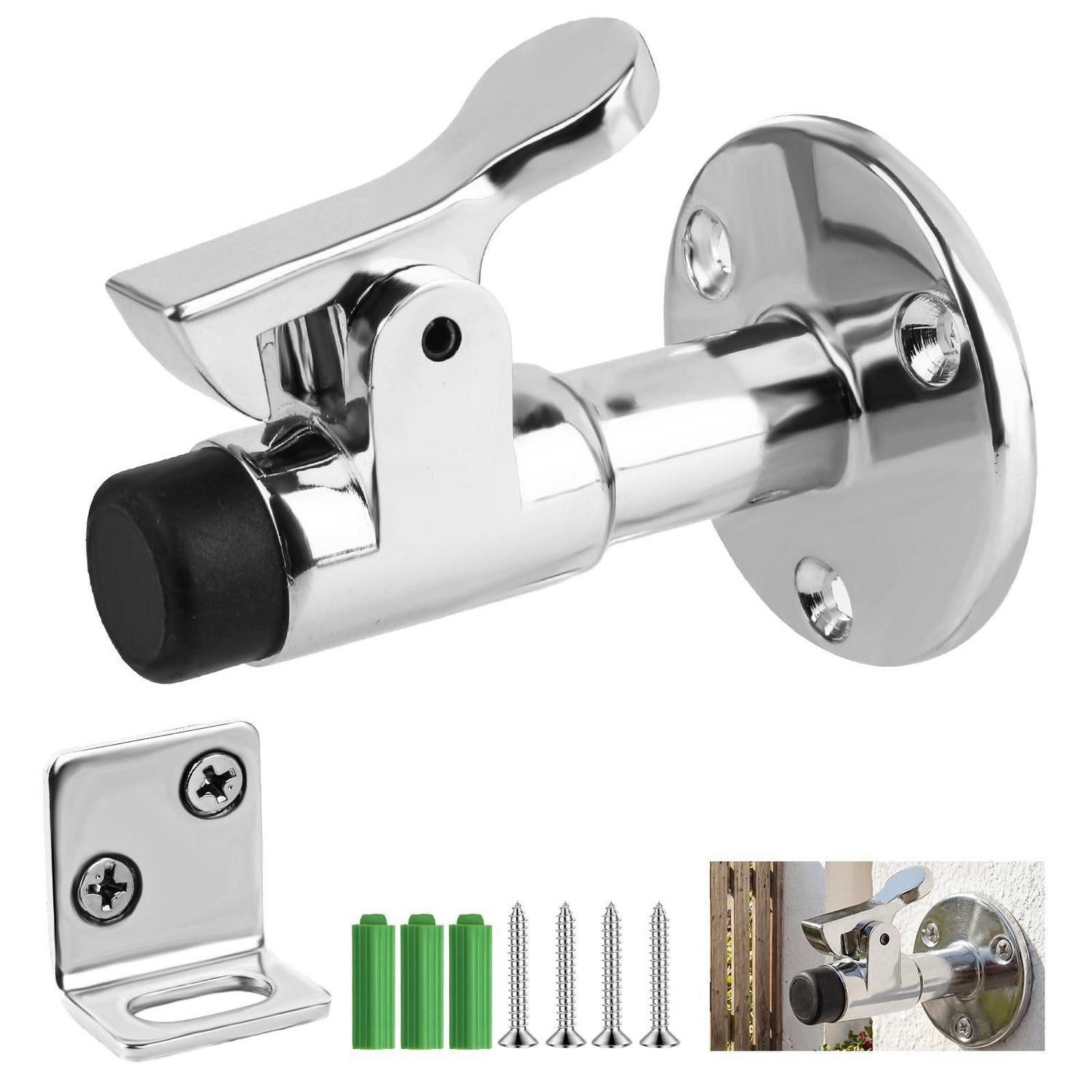 LuxusKollektion Wandtürstopper Türfeststeller Wand Edelstahl (1 St)