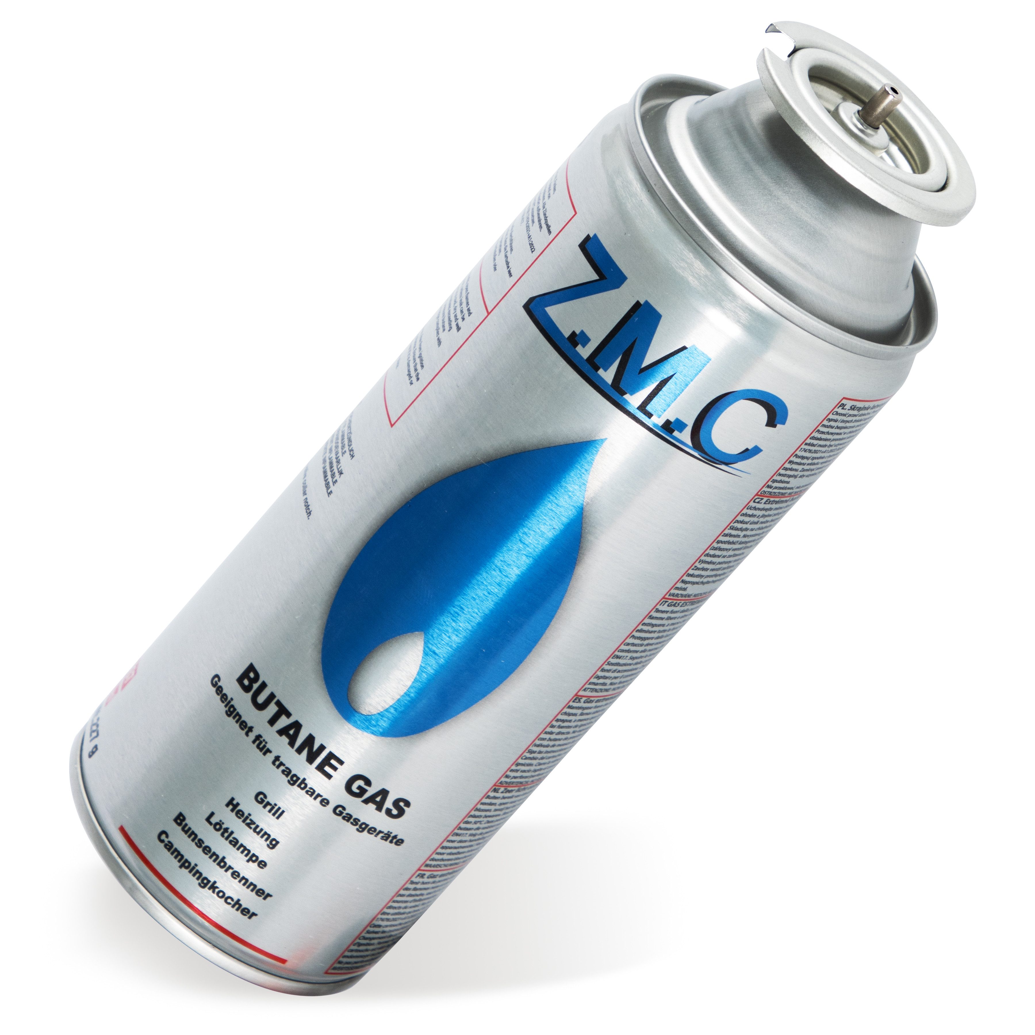 ZMC Gaskartusche Butan Gas Kartusche 227g Butangas Bajonett-Anschluss Gaskartusche, Zubehör für Gaskocher Campingkocher Brenner Gasheizung Gasbrenner, 28 St., MSF-1a Gaskartuschen Campinggas Bunsenbrenner Campingkocher