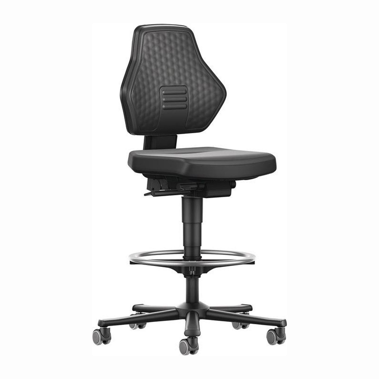 Interstuhl Stehhilfe interstuhl Arbeitsdrehstuhl Air Flow Rollen + Fußring - 9071-0551...