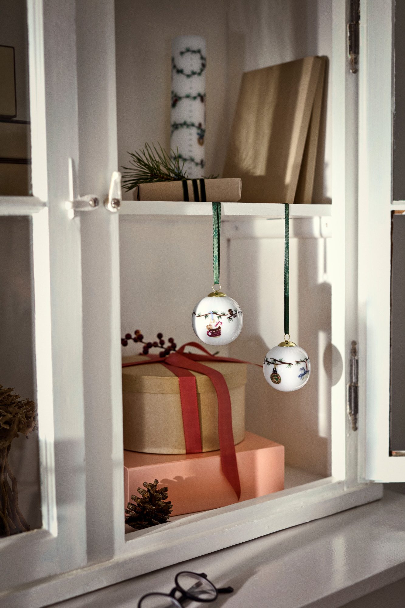 Kähler Christbaumschmuck Kähler Hammershøi Christmas Kugel 2026 Ø6 cm – Bild 5 von 5