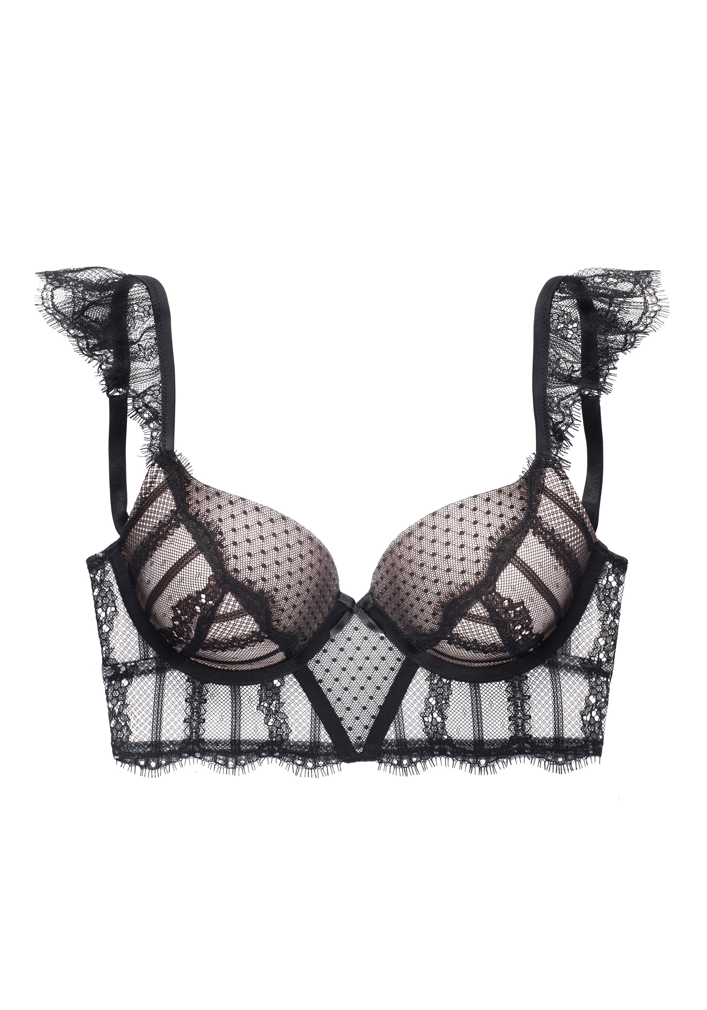 LASCANA Push-up-BH mit Super Push-up-Kissen in Longform, sexy Dessous