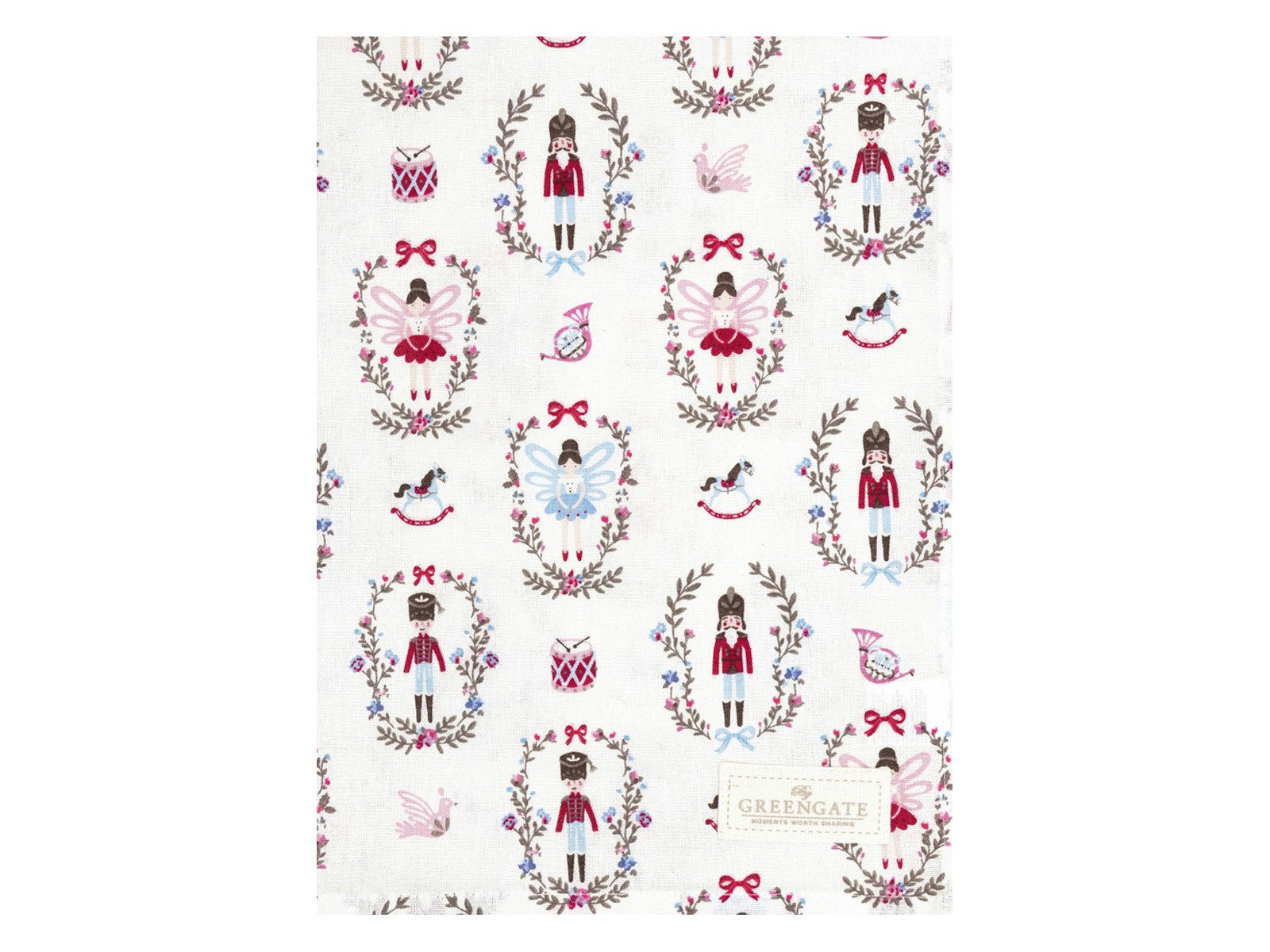 Greengate Geschirrtuch Cindarella Geschirrtuch white 70x50cm günstig online kaufen