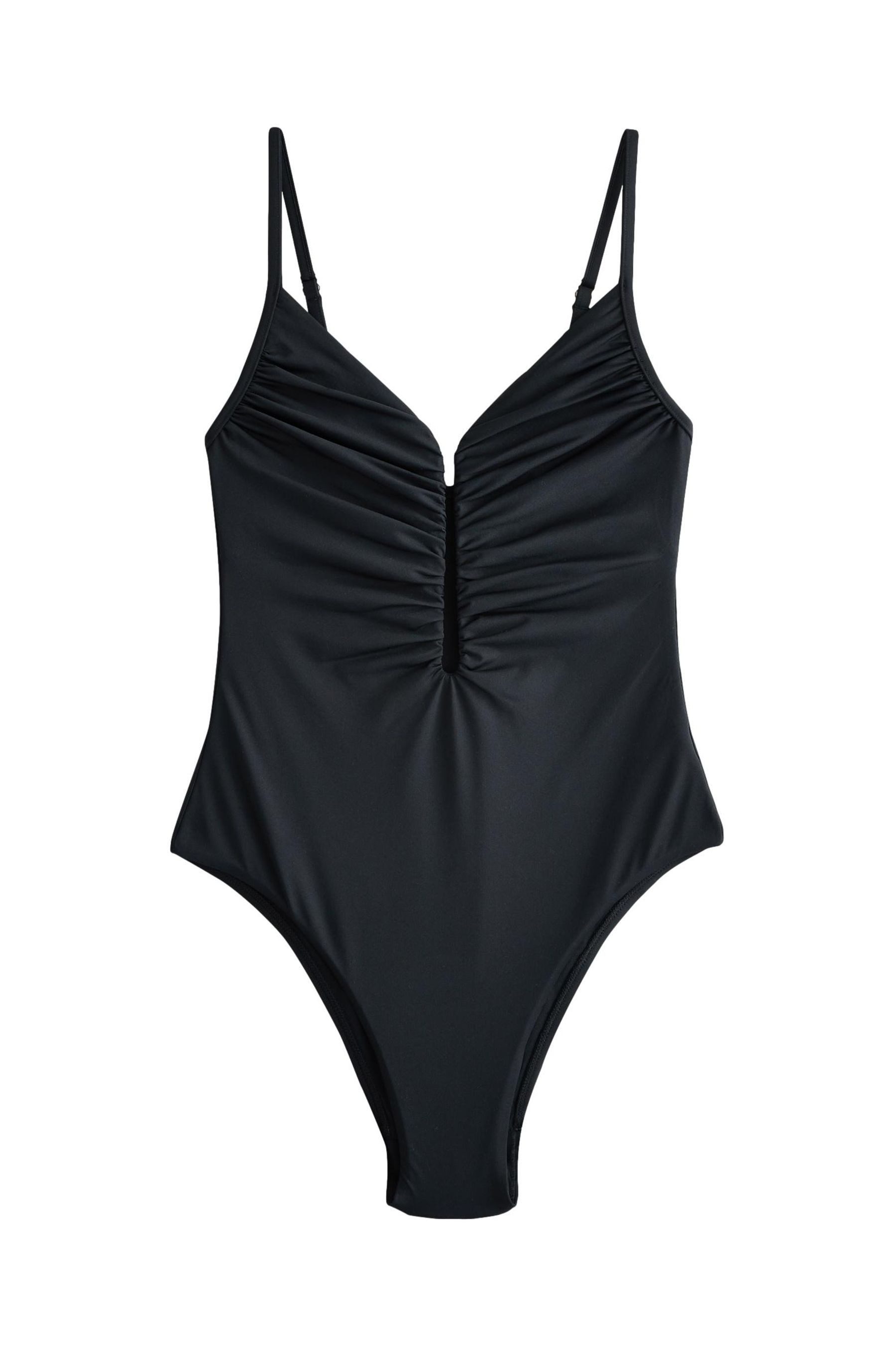 Next Badeanzug Tief ausgeschnittener bauchformender Badeanzug (1-St) günstig online kaufen