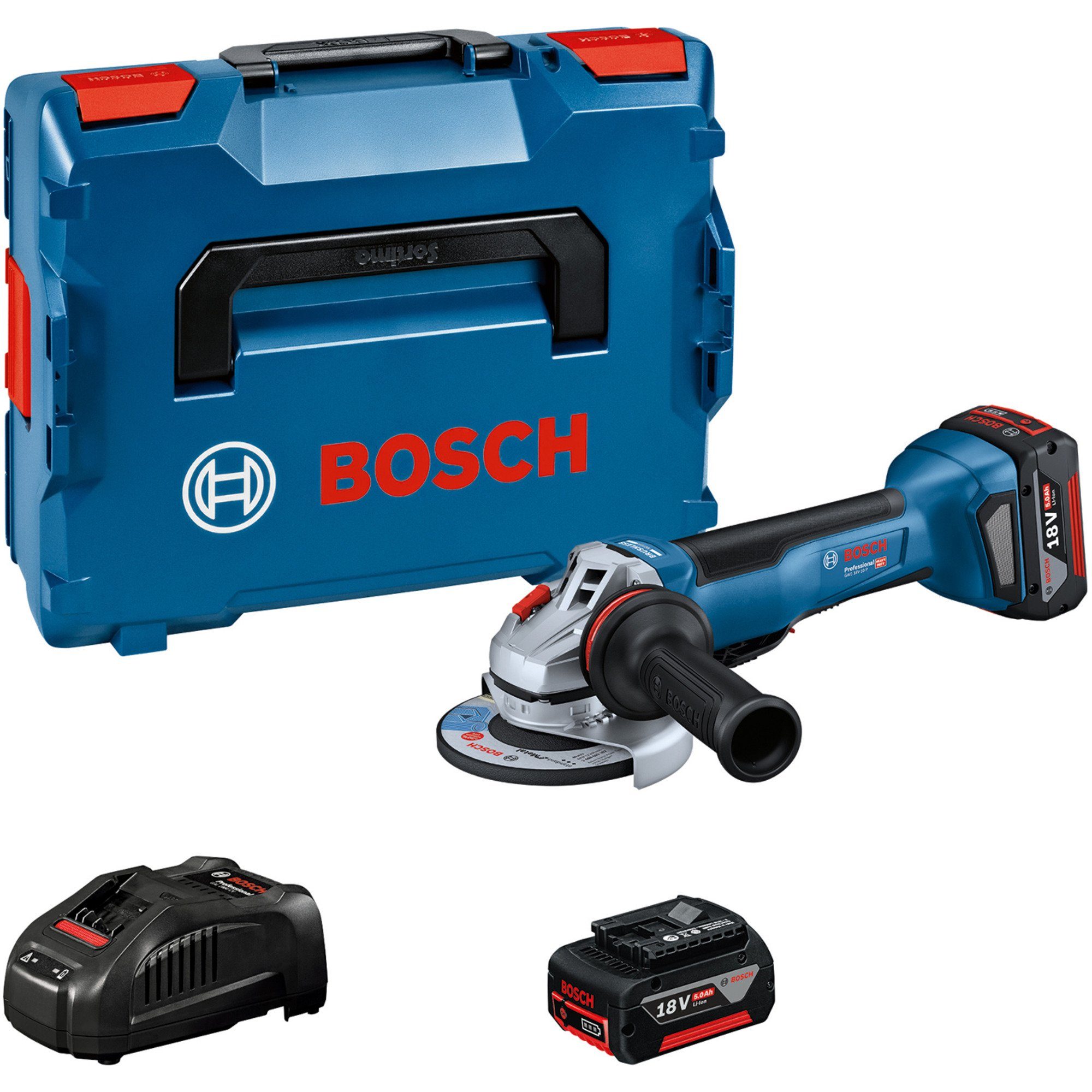 Bosch Professional Winkelschleifer Bosch Professional Akku-Winkelschleifer GWS 18V-10