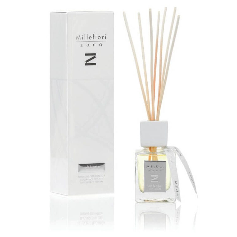 Millefiori Duftlampe Aroma diffuser Zona Fine leather 100ml