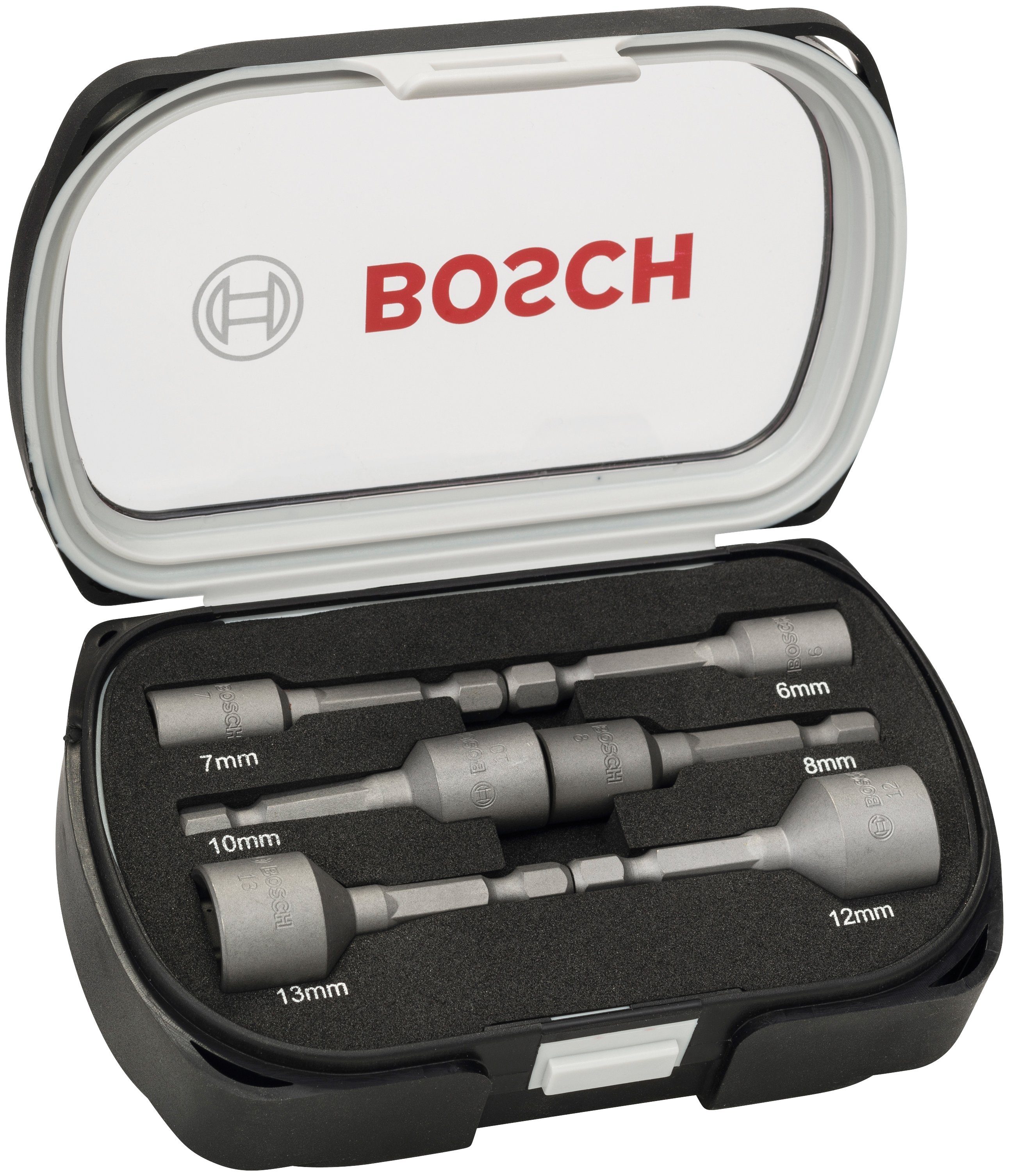 Bosch Professional Stecknüsse Steckschlüssel, Set, 6-St., 50 mm, 6 - 13