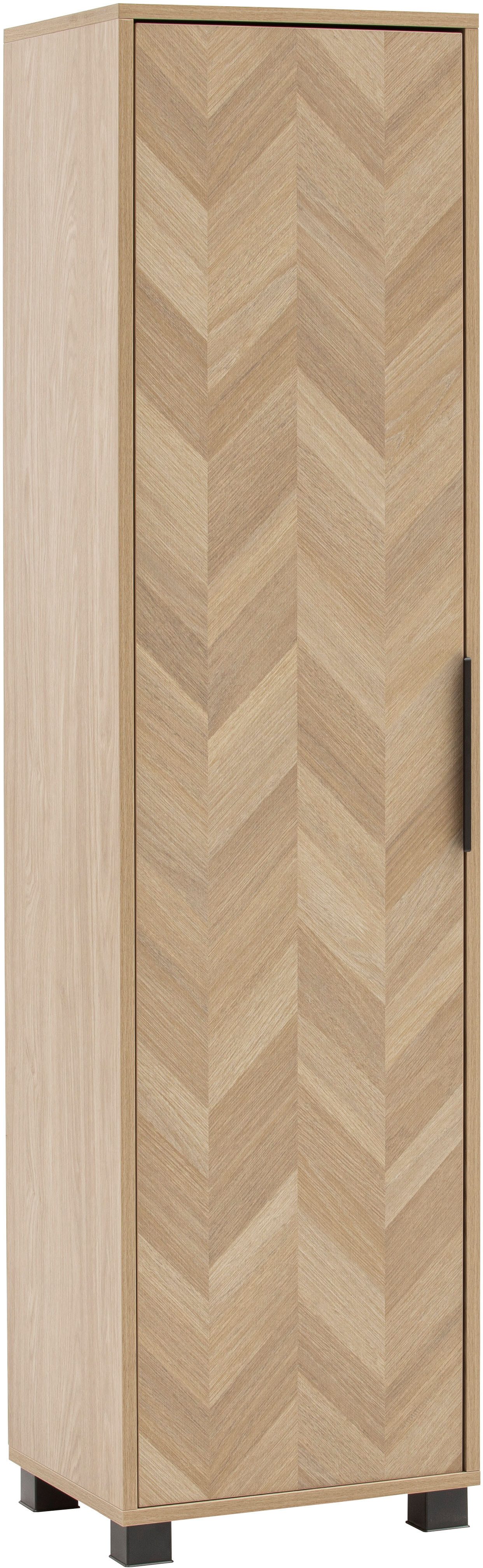 Schildmeyer Hochschrank Piazza, Breite 40,3 cm, fühlbare Holzstruktur (1-St) Made in Germany