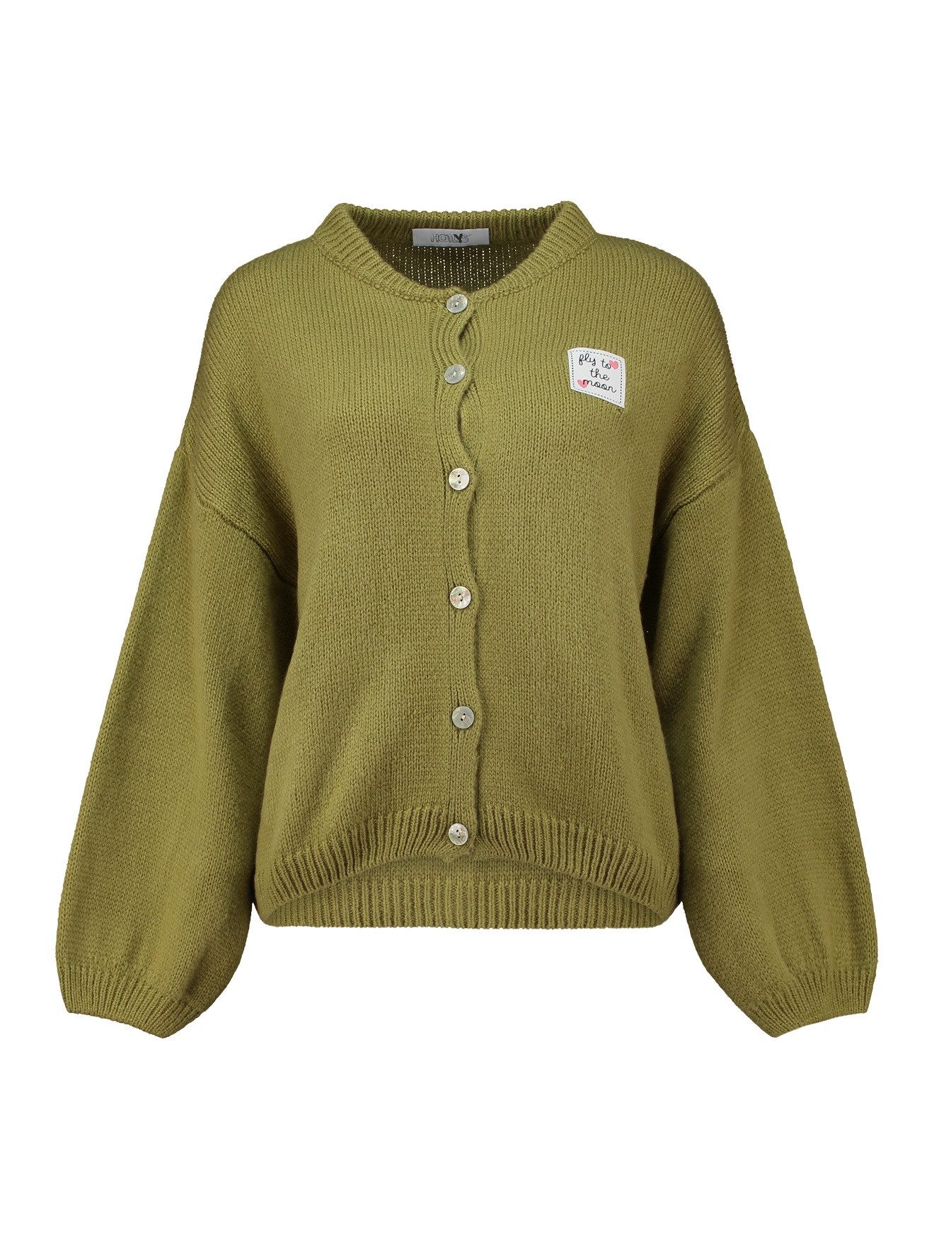 HaILY’S Strickpullover LS A CD Av44a, avocado