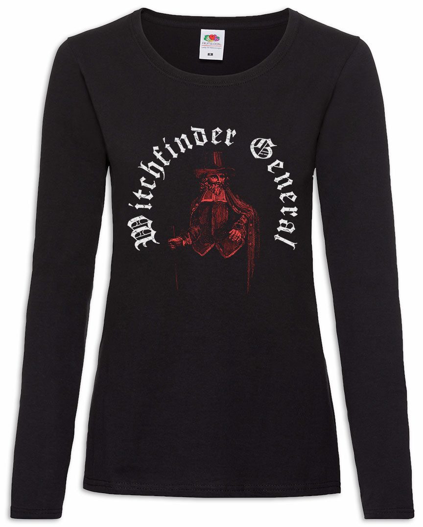 Langarmshirt Matthew Hopkins Witchfinder General Damen Langarmshirt Hexenjäger