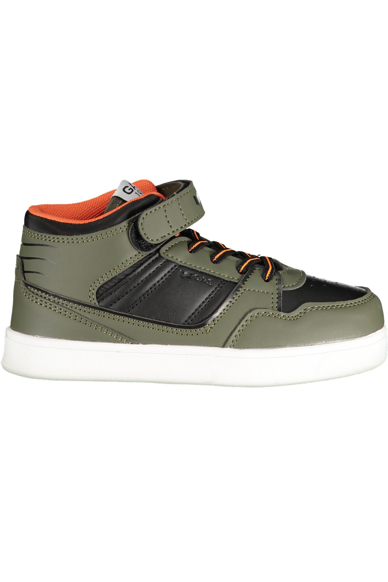 GAS Sneaker Grüner Kindersportschuh mit hohem Schaft und