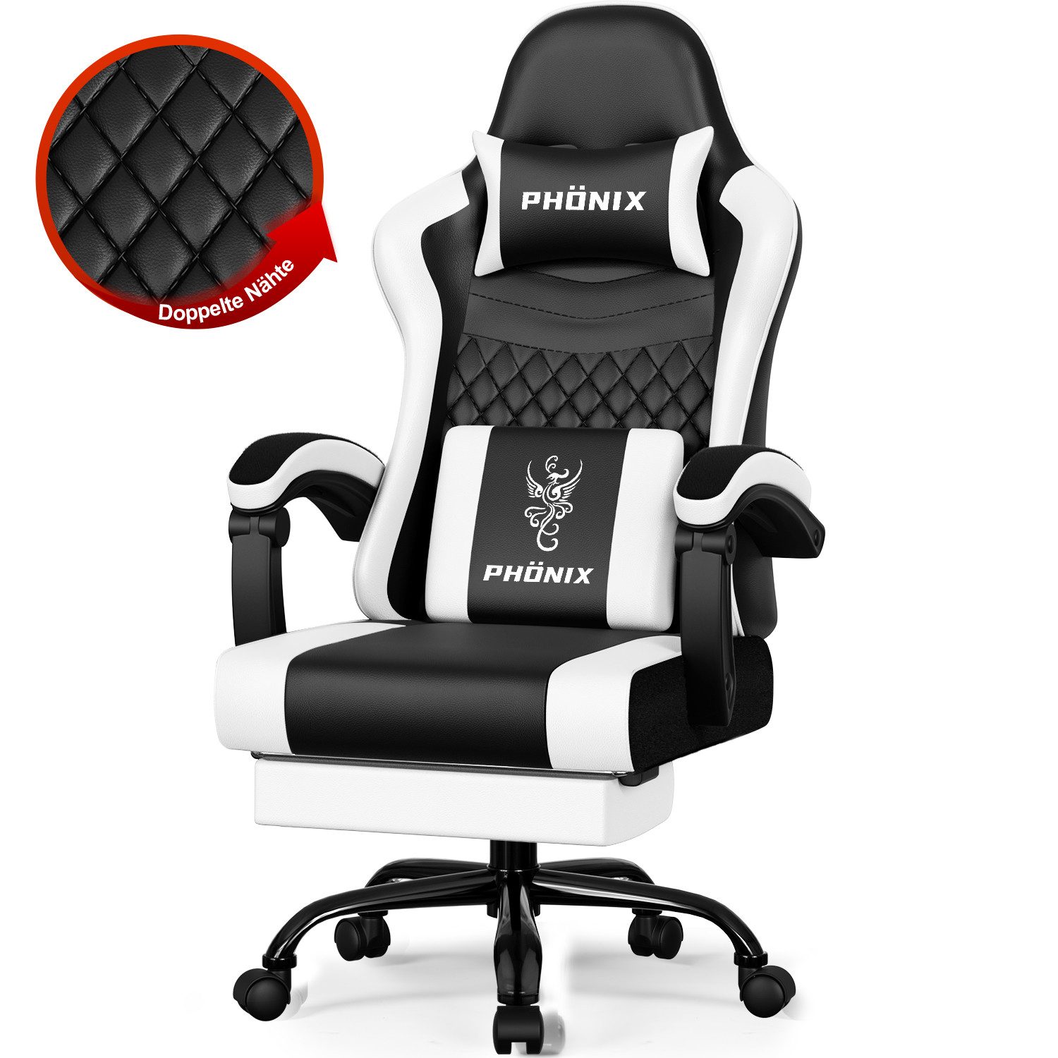 Adormii Gaming-Stuhl Gaming Stuhl ergonomisch Gaming günstig online kaufen