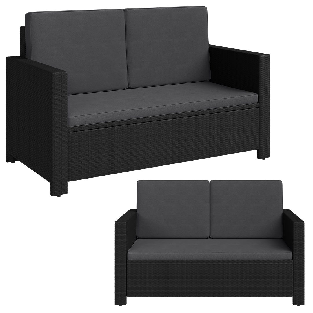 STEELSØN Gartenlounge-Set Elnath, (Gartensofa für 2 günstig online kaufen
