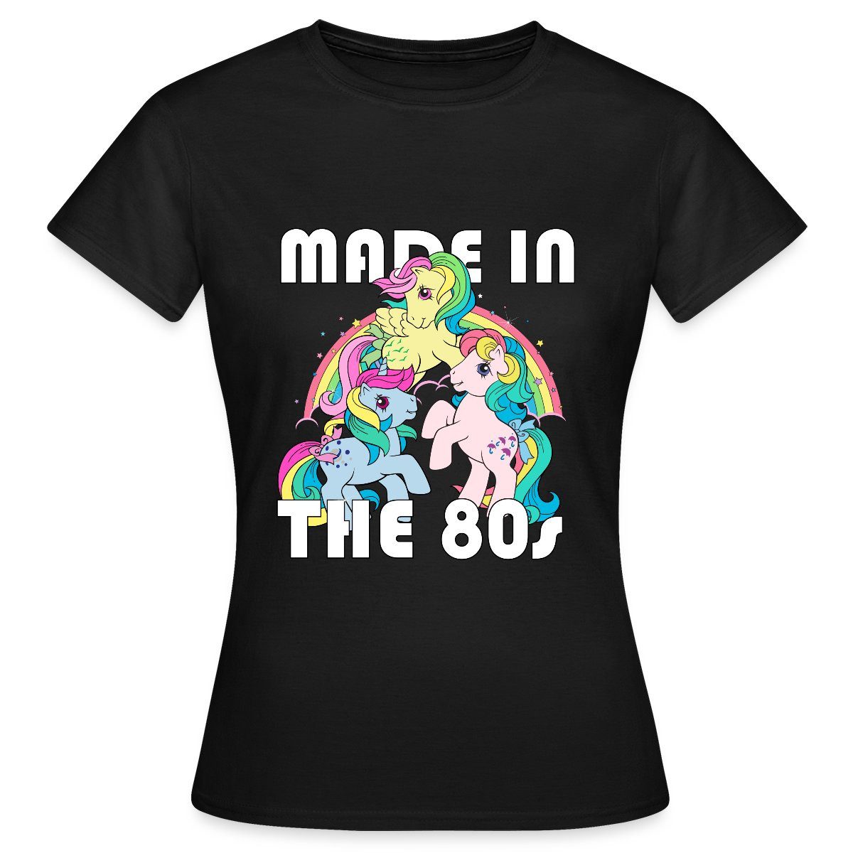 T-Shirt My Little Pony Retro Made In The 80's Statement Frauen T-Shirt
