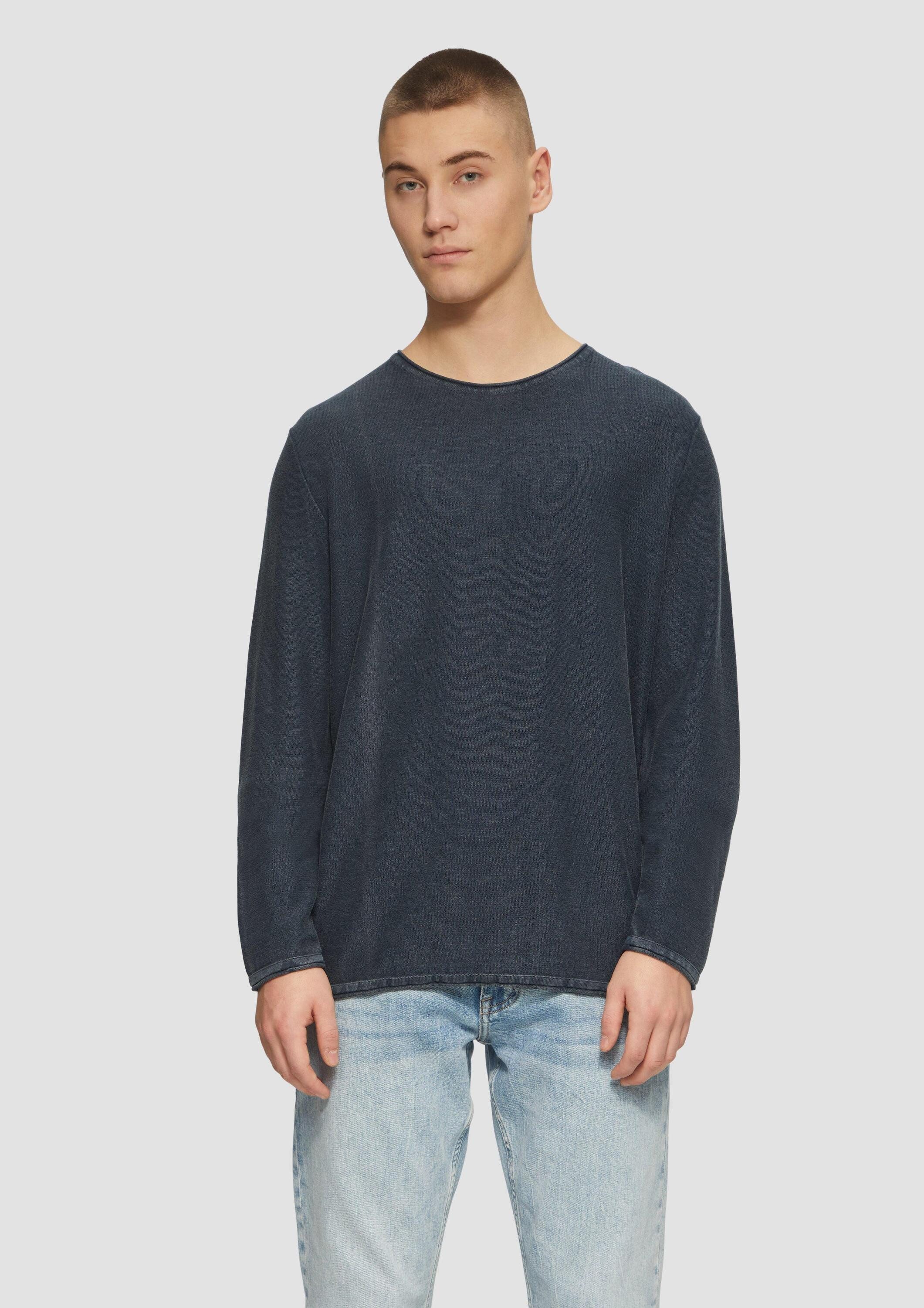 QS Longpullover Strickpullover (1-tlg) günstig online kaufen