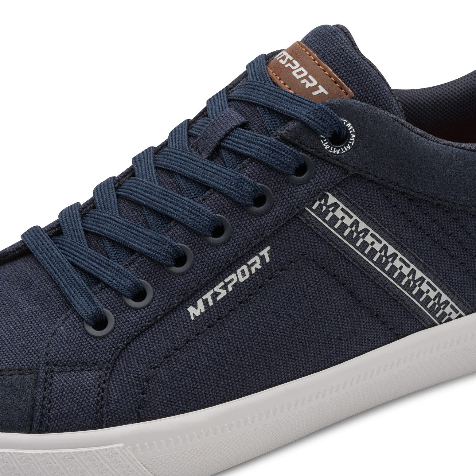 MARCO TOZZI Sneaker, Freizeitschuh, Halbschuh, Schnürschuh mit Kontrastbesätzen