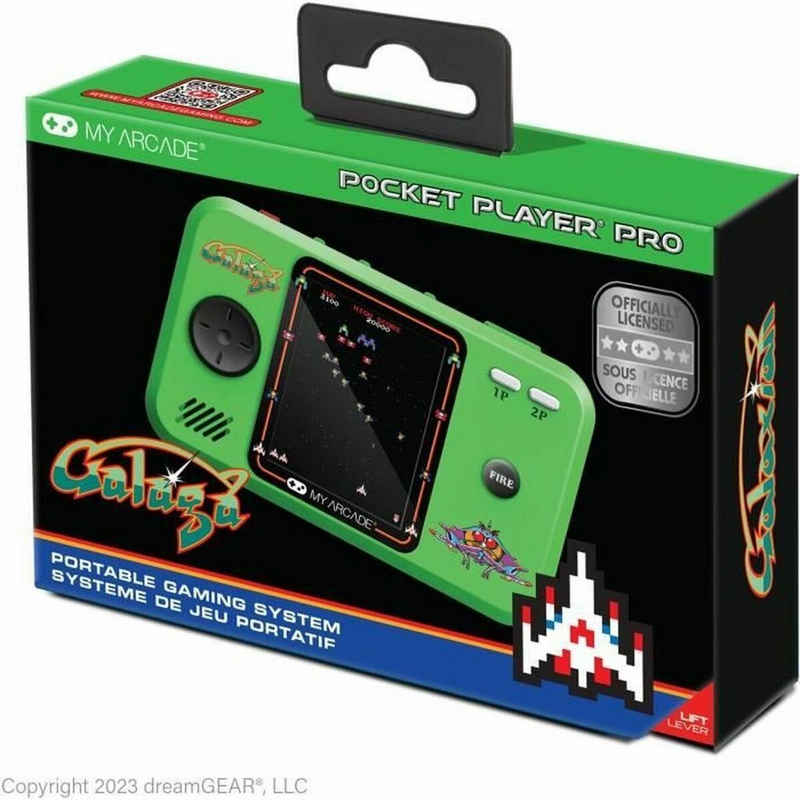MYARCADE Konsole Tragbare Spielekonsole My Arcade Pocket Player PRO - Galaga Retro Game