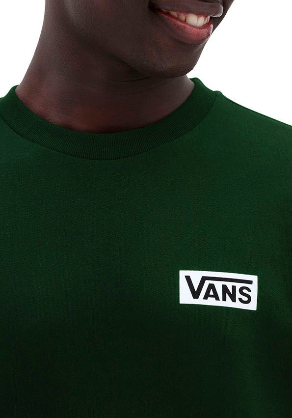 Sweatshirt CREW mountain Vans Markenlabel vie RELAXED FIT mit