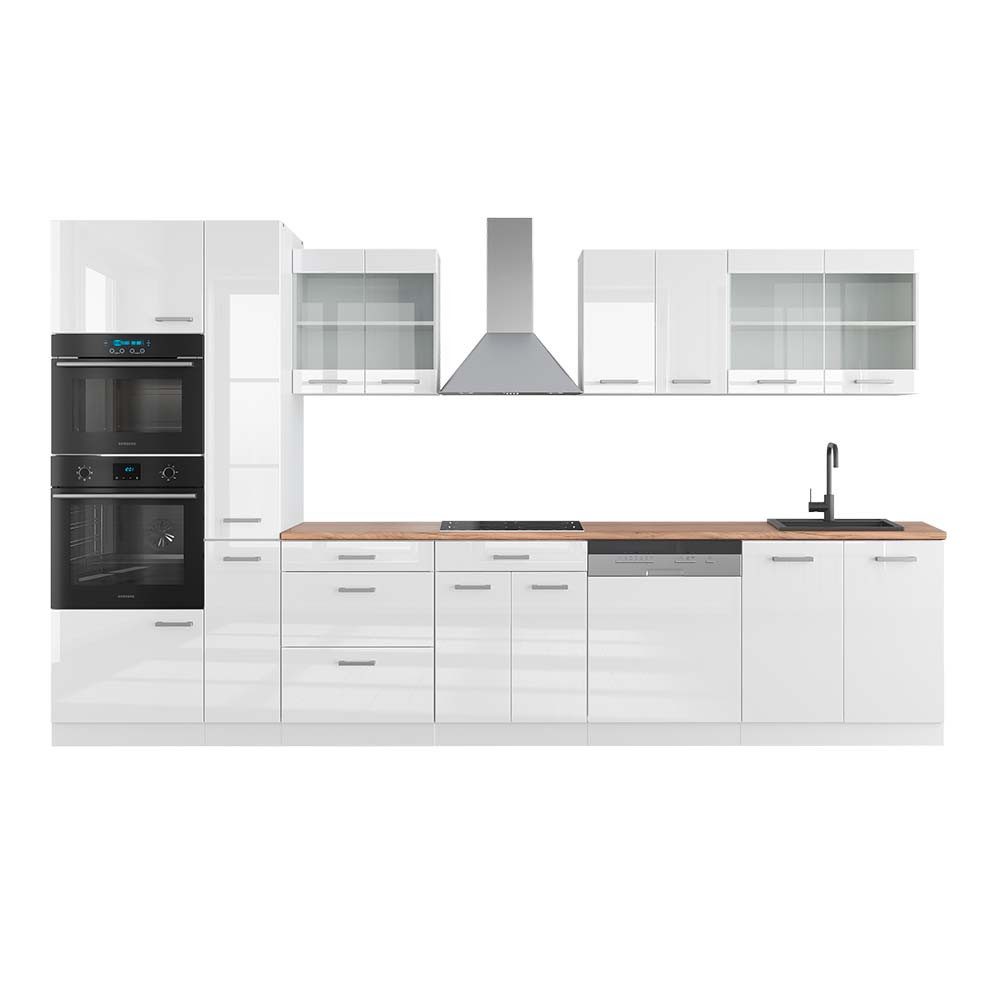 Vicco Küchenzeile R-Line, Artisan Eiche/Weiß, 350 günstig online kaufen