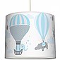 anna wand Lampenschirm »Hot Air Balloons - hellblau/grau - Ø 40 cm, Höhe 34 cm - Lampe Kinderzimmer«, Bild 1