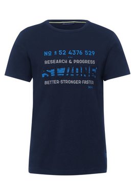 STREET ONE MEN T-Shirt mit Wordingprint