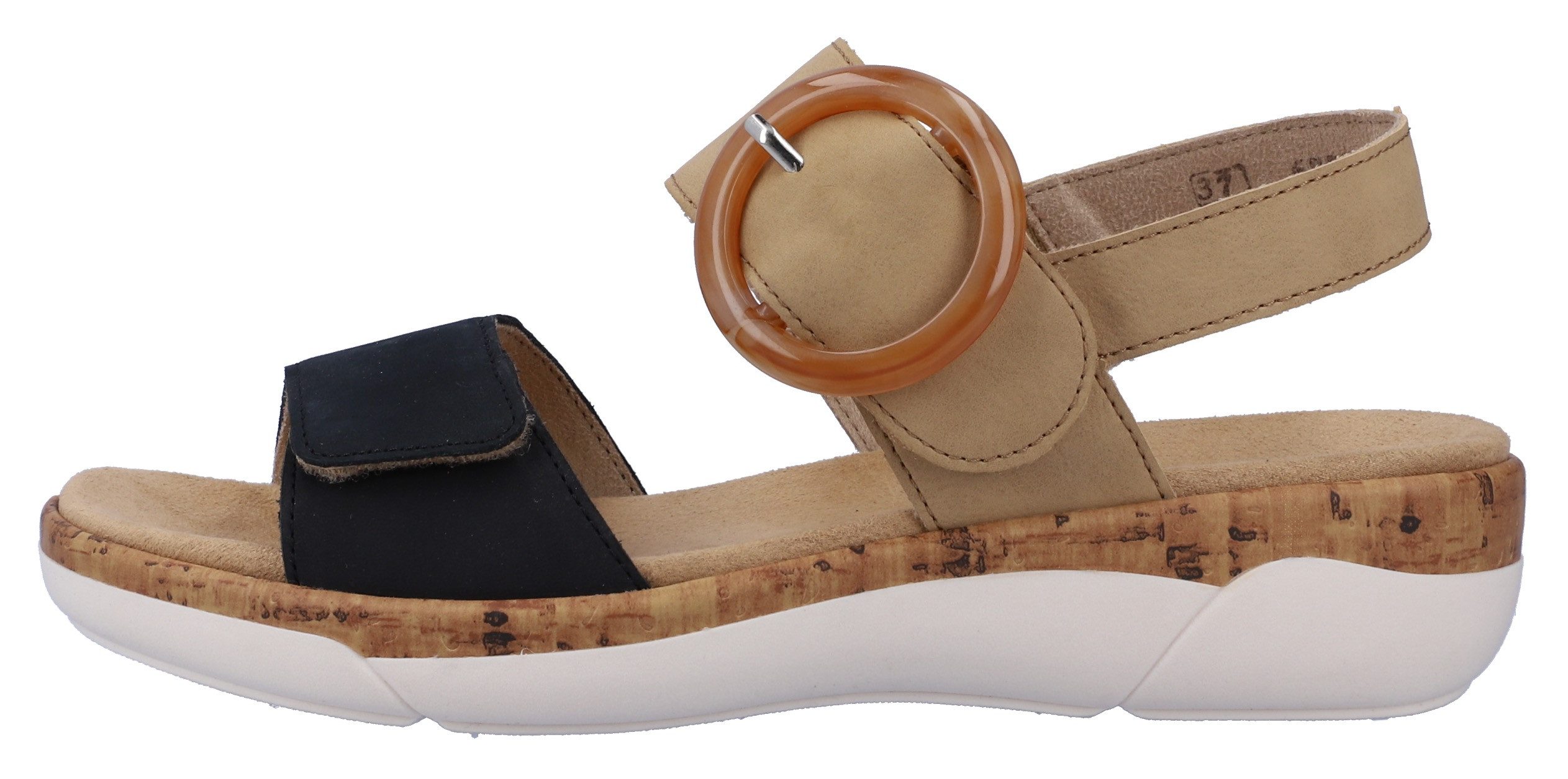 Remonte Keilsandalette Sommerschuh, Riemchensandale, praktische Klettversch günstig online kaufen